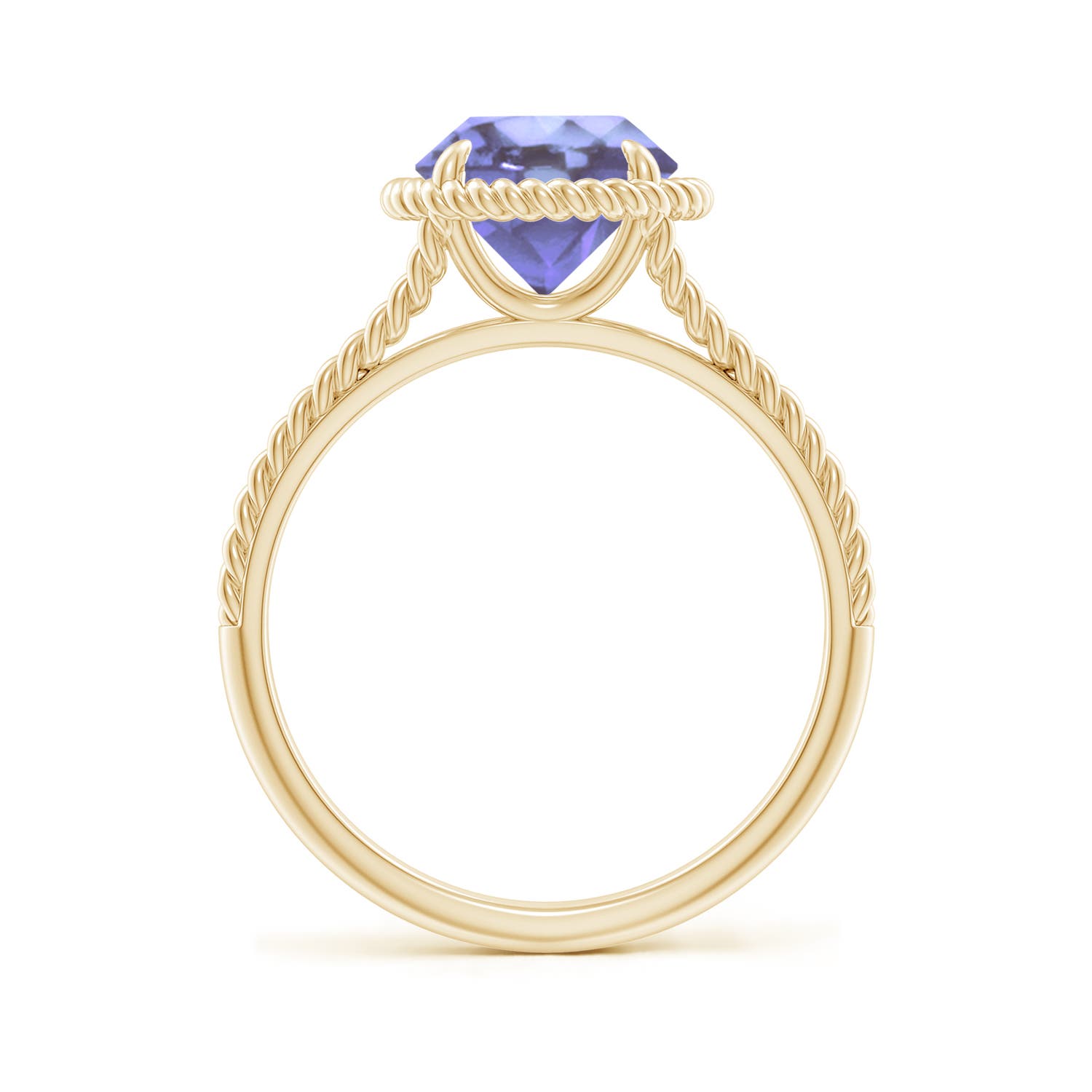 A - Tanzanite / 1.8 CT / 14 KT Yellow Gold