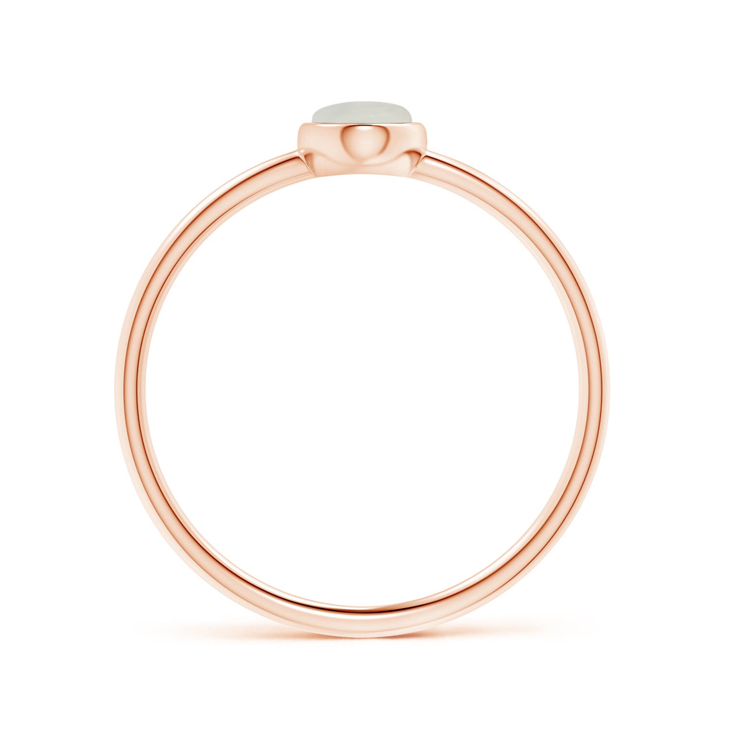 AAA - Moonstone / 0.37 CT / 14 KT Rose Gold