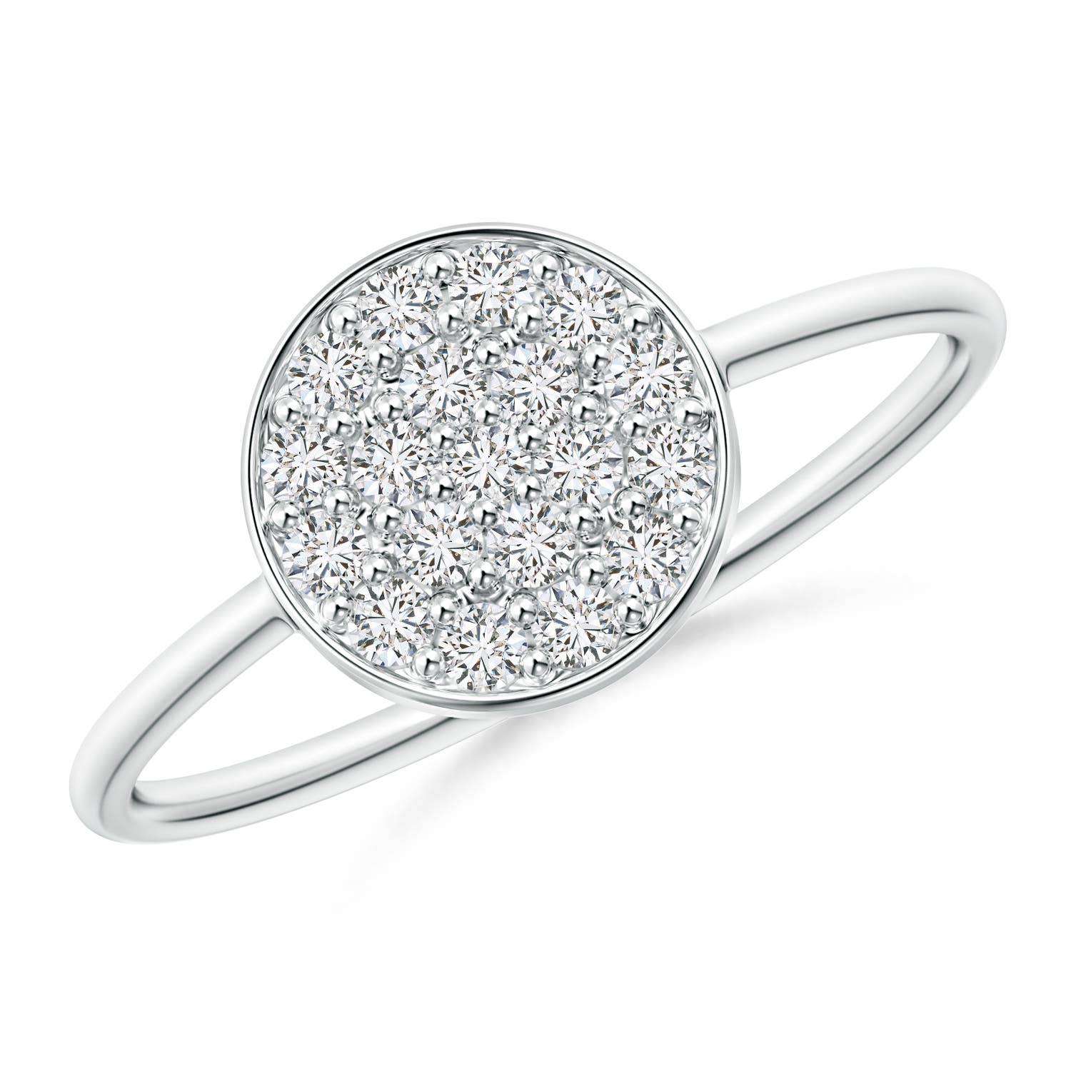 H, SI2 / 0.27 CT / 14 KT White Gold