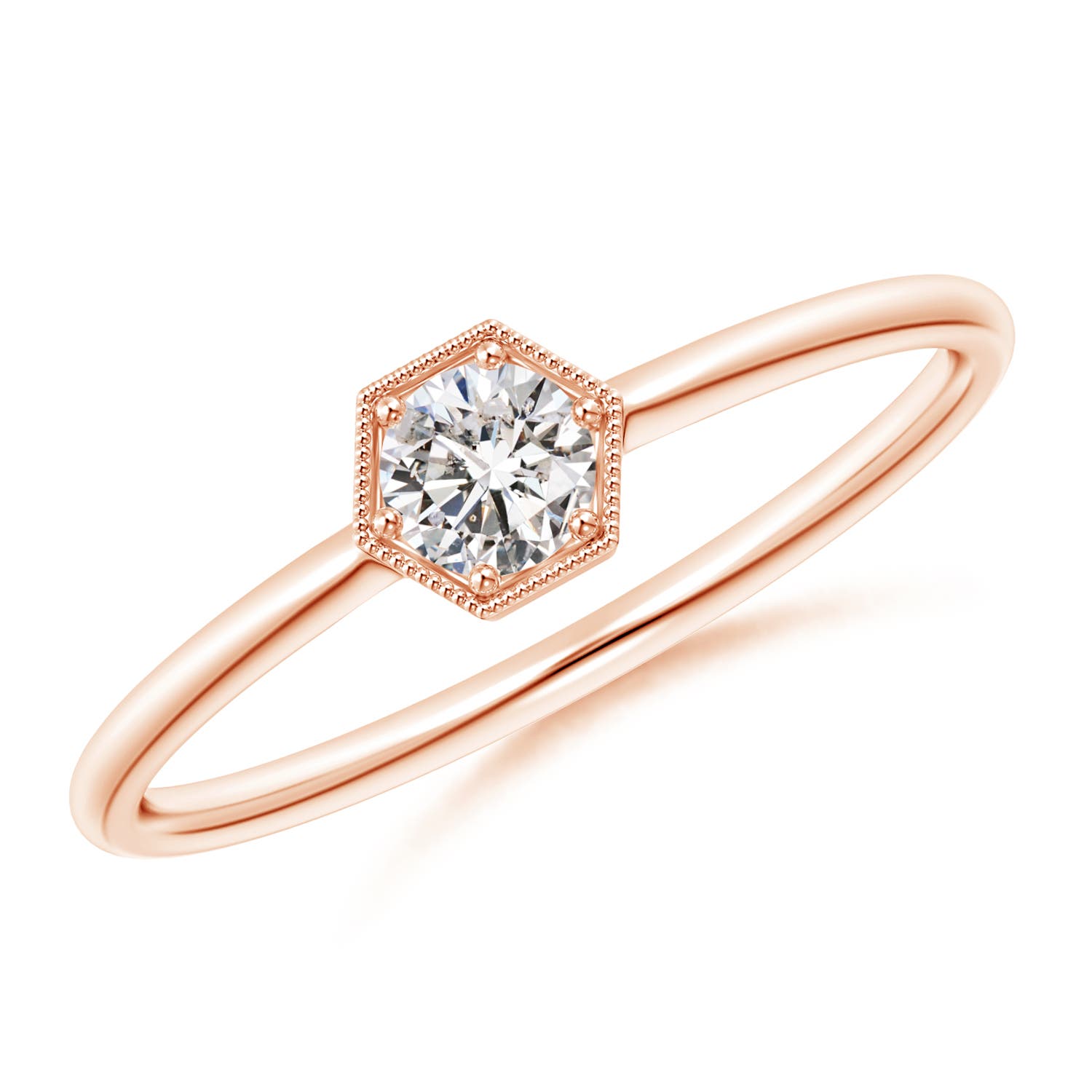 I-J, I1-I2 / 0.2 CT / 14 KT Rose Gold