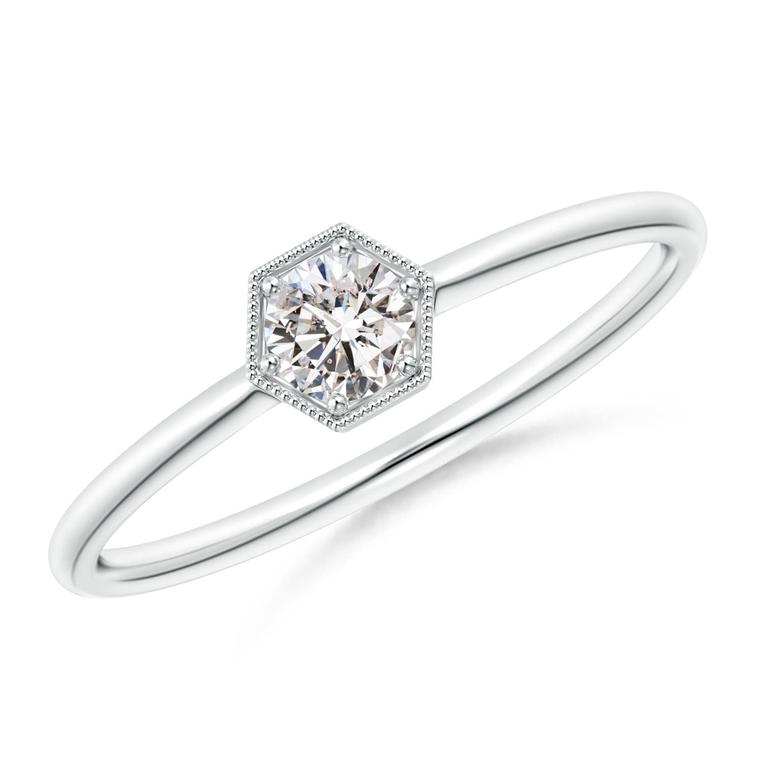 I-J, I1-I2 / 0.2 CT / 14 KT White Gold