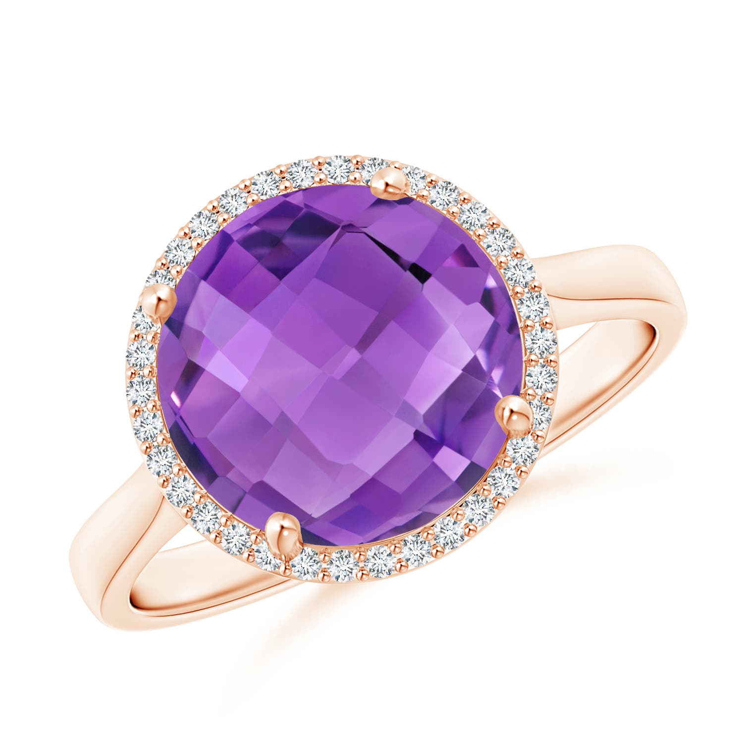 AA - Amethyst / 3.77 CT / 14 KT Rose Gold