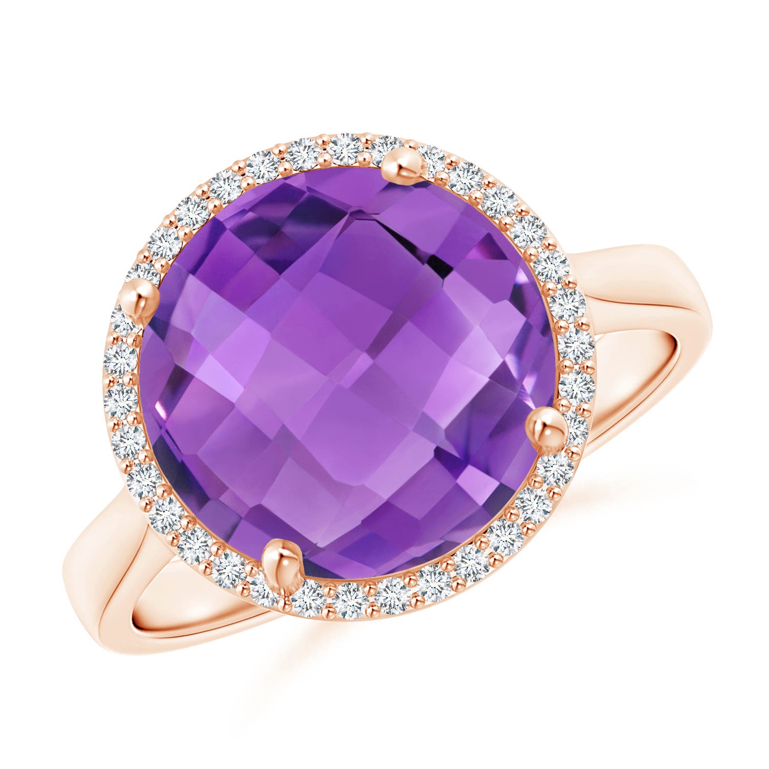 AA - Amethyst / 5.02 CT / 14 KT Rose Gold