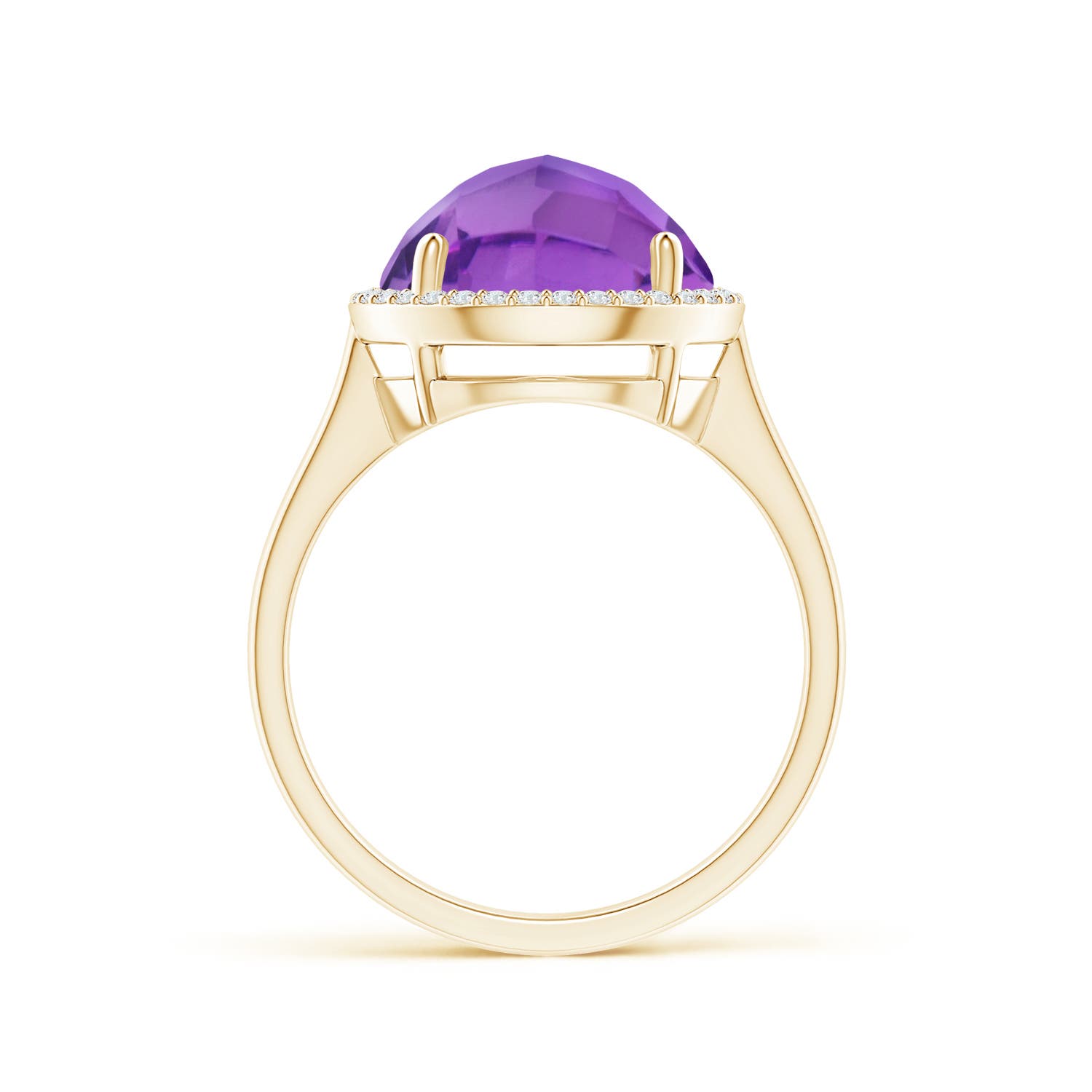 AA - Amethyst / 5.02 CT / 14 KT Yellow Gold