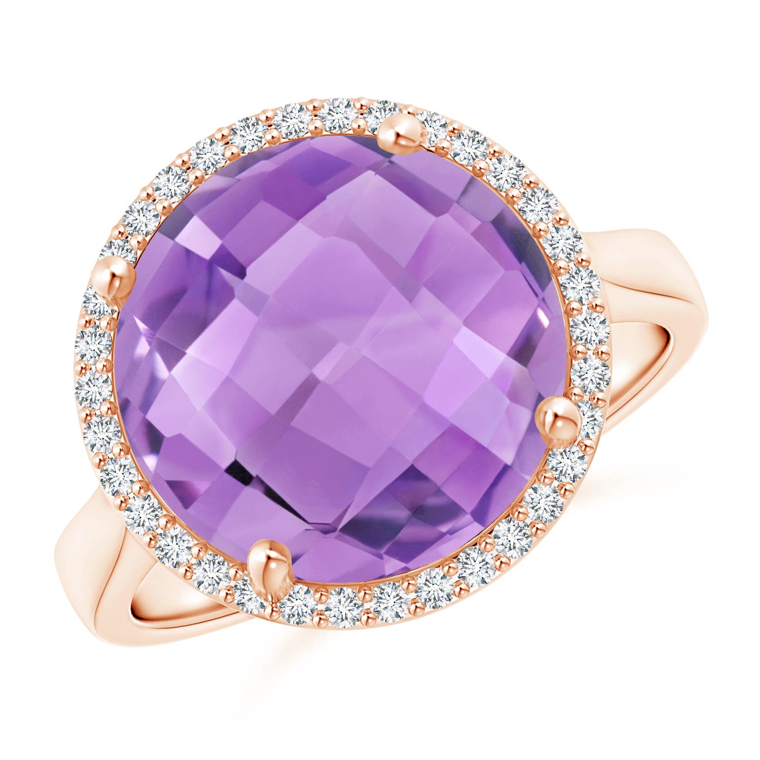 A - Amethyst / 5.7 CT / 14 KT Rose Gold