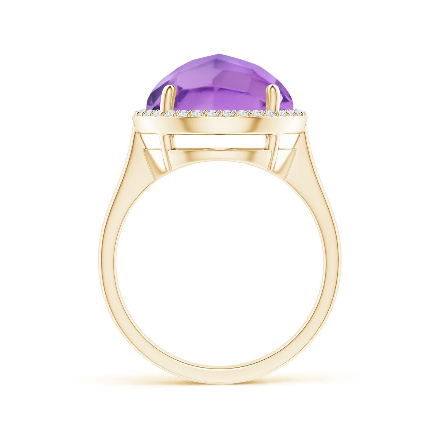 A - Amethyst / 5.7 CT / 14 KT Yellow Gold