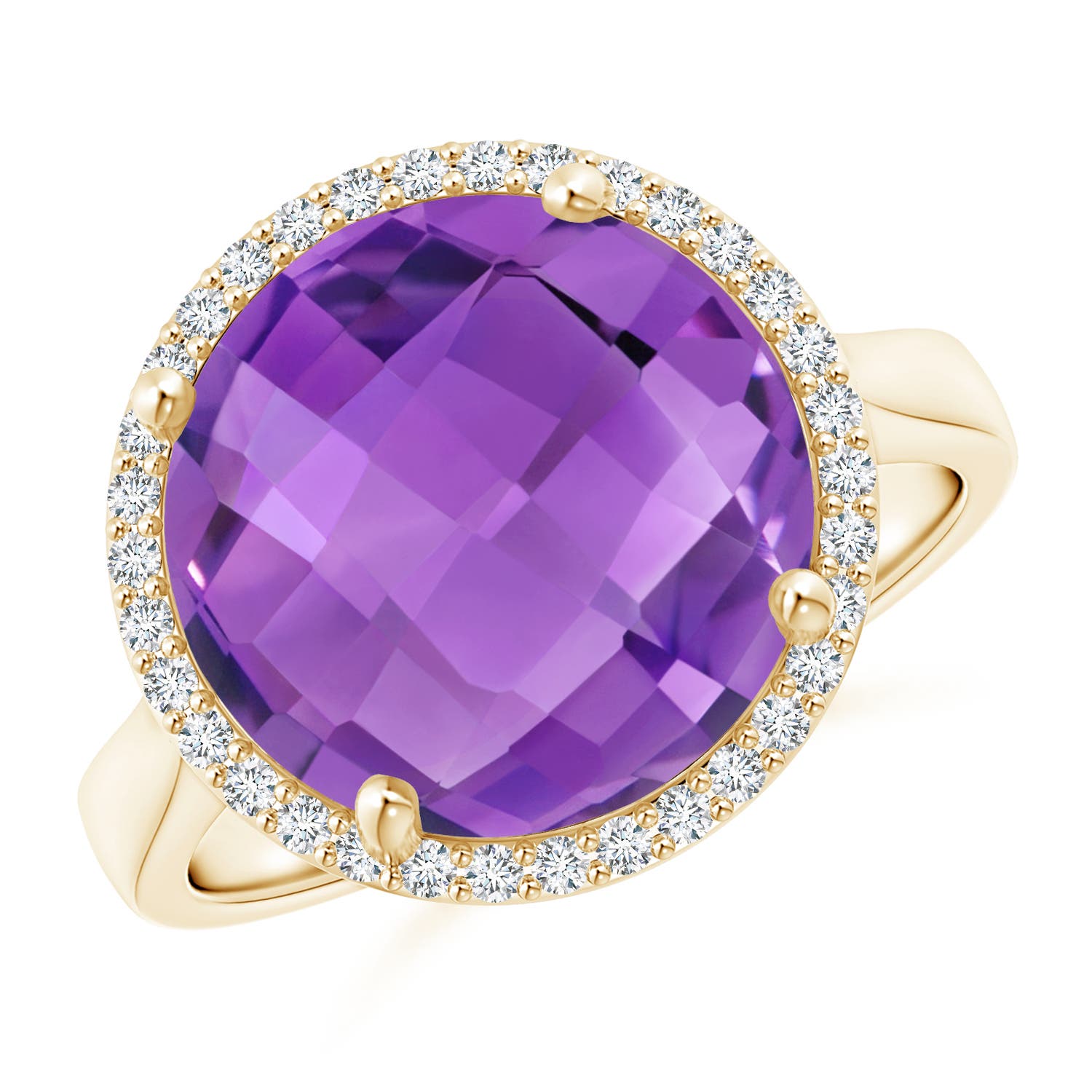 AA - Amethyst / 5.7 CT / 14 KT Yellow Gold