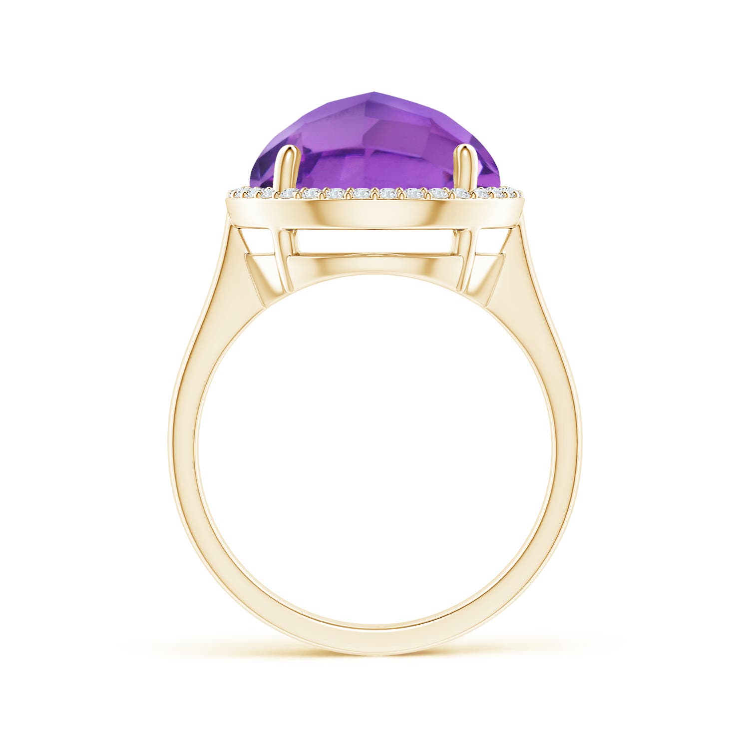 AA - Amethyst / 5.7 CT / 14 KT Yellow Gold