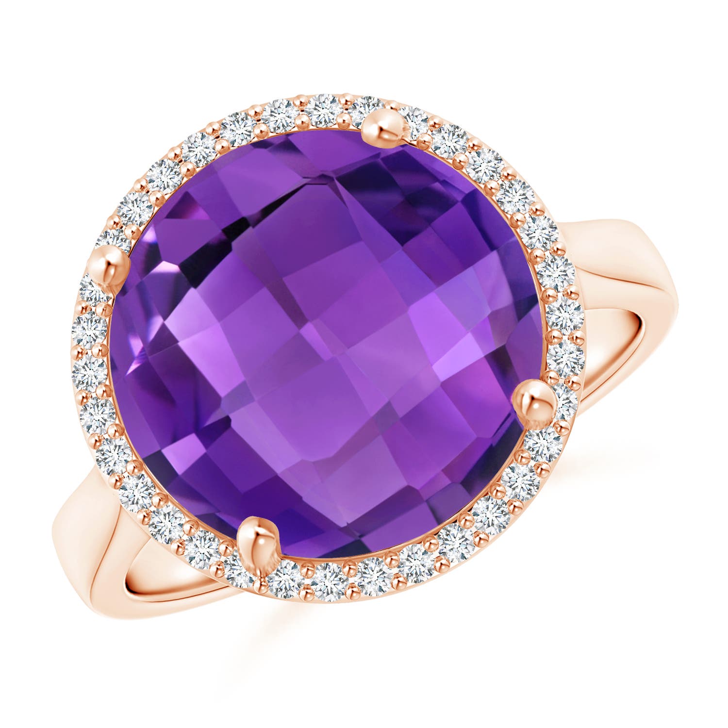 AAA - Amethyst / 5.7 CT / 14 KT Rose Gold