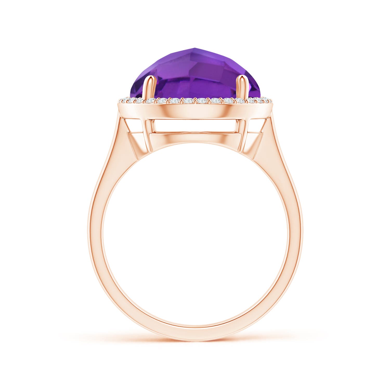 AAA - Amethyst / 5.7 CT / 14 KT Rose Gold