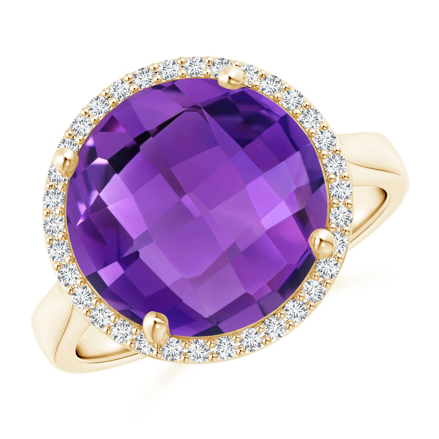 AAA - Amethyst / 5.7 CT / 14 KT Yellow Gold