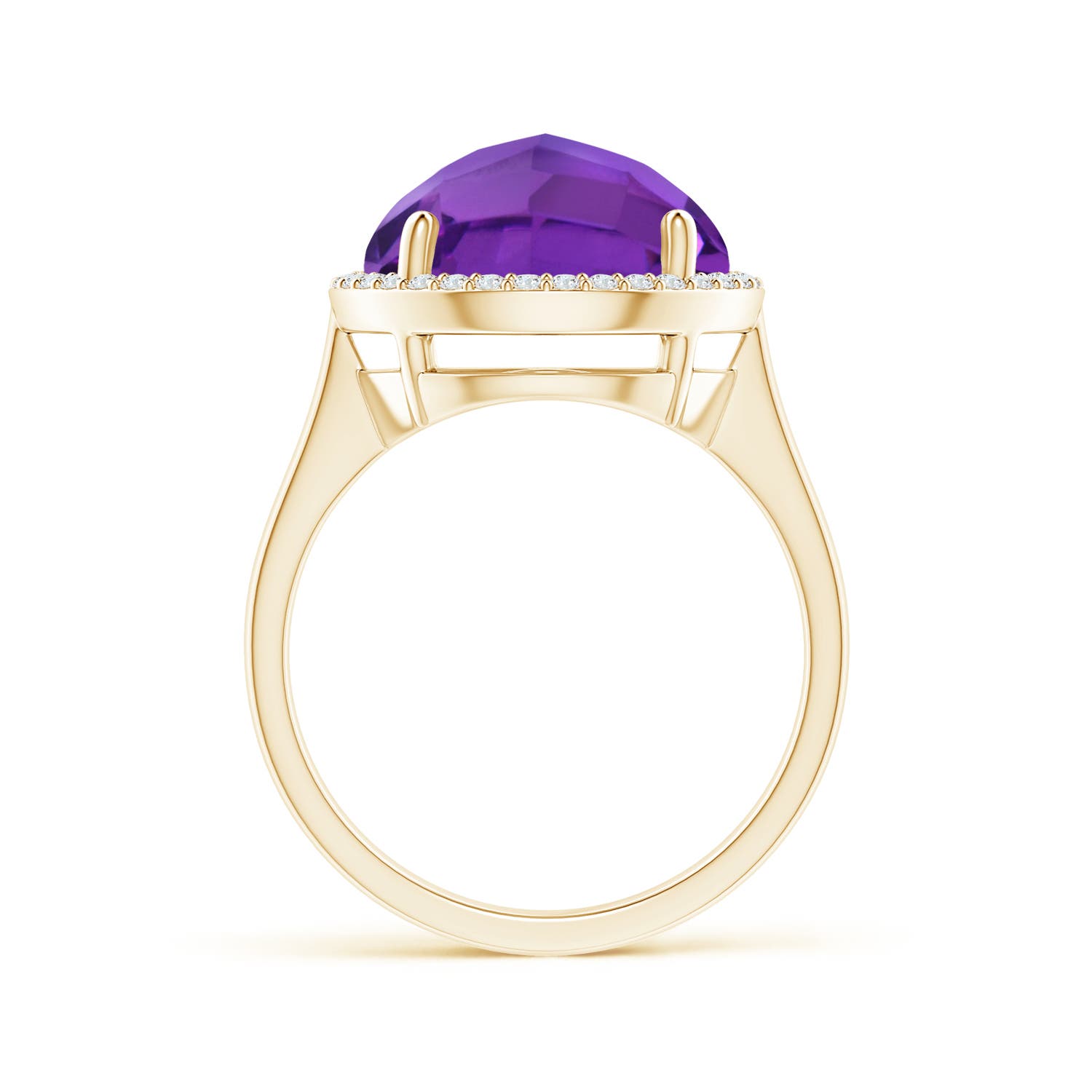 AAA - Amethyst / 5.7 CT / 14 KT Yellow Gold