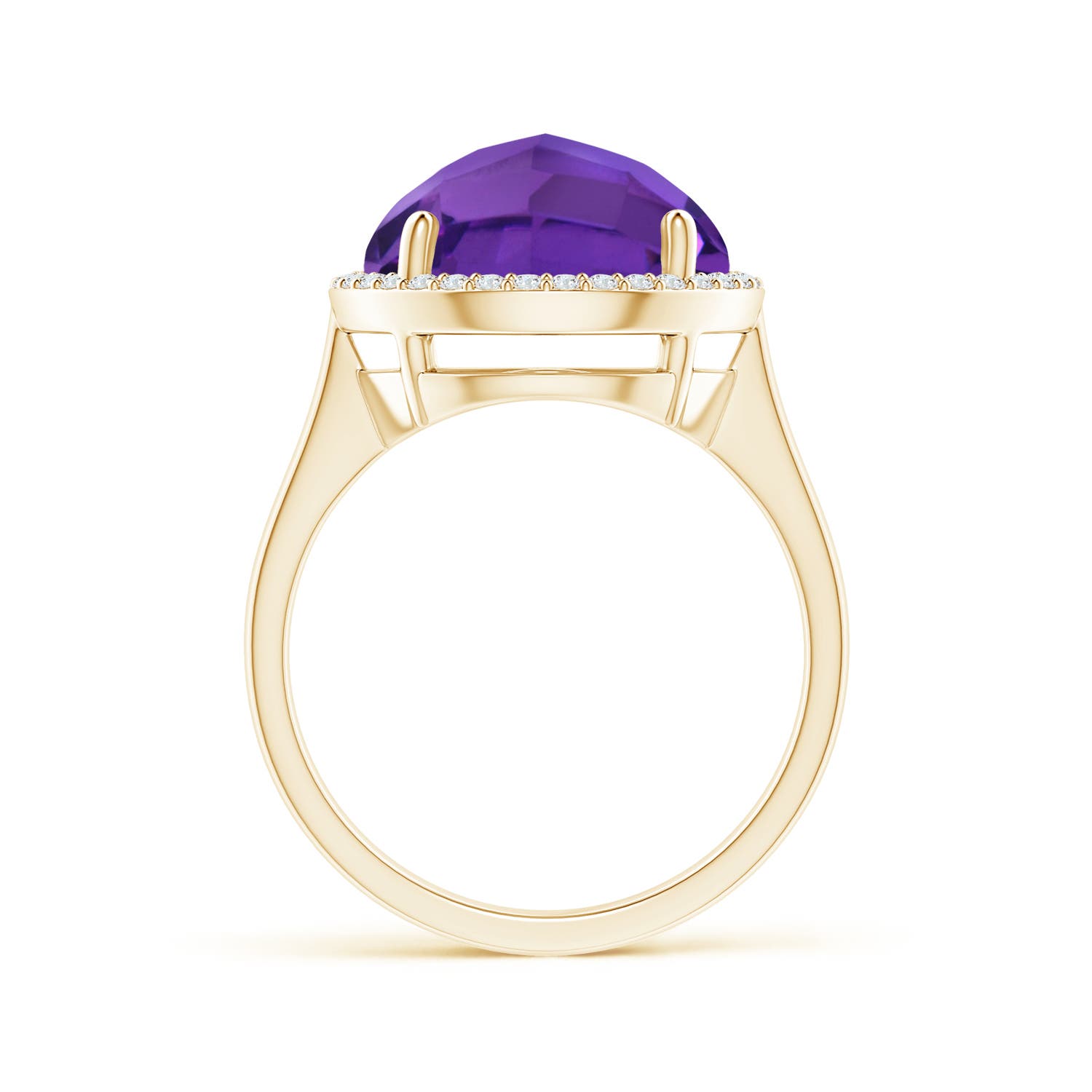 AAAA - Amethyst / 5.7 CT / 14 KT Yellow Gold