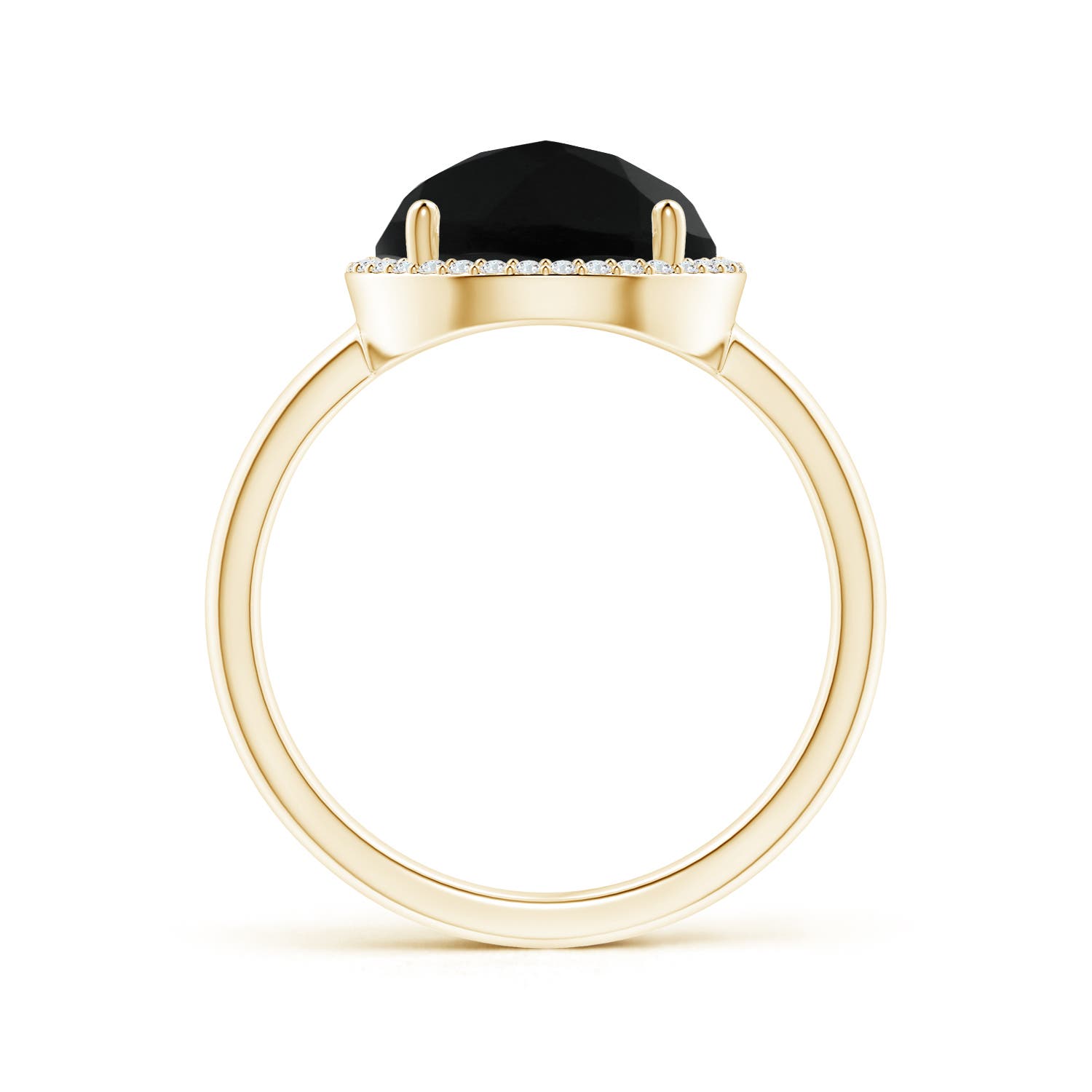 AAA - Black Onyx / 5.1 CT / 14 KT Yellow Gold