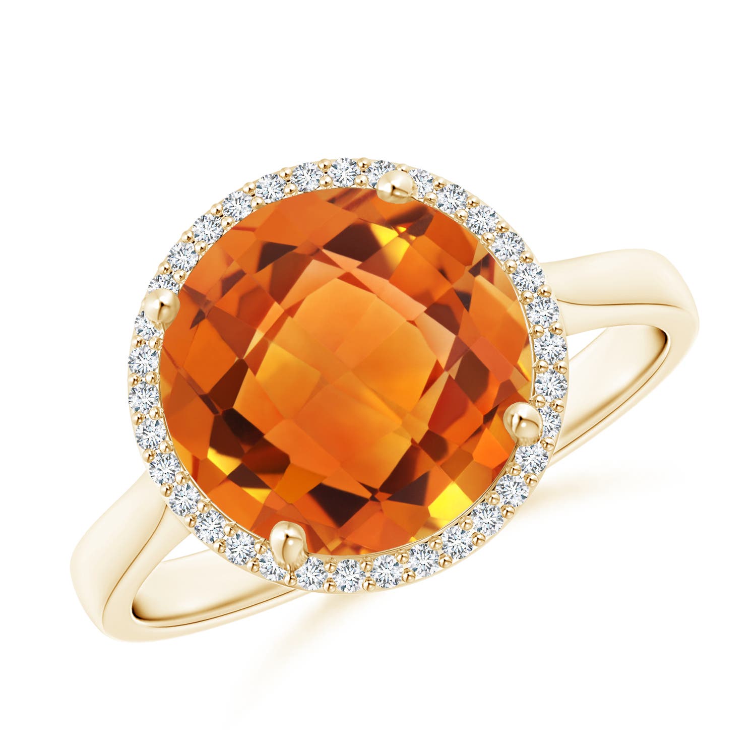 AAAA - Citrine / 3.75 CT / 14 KT Yellow Gold