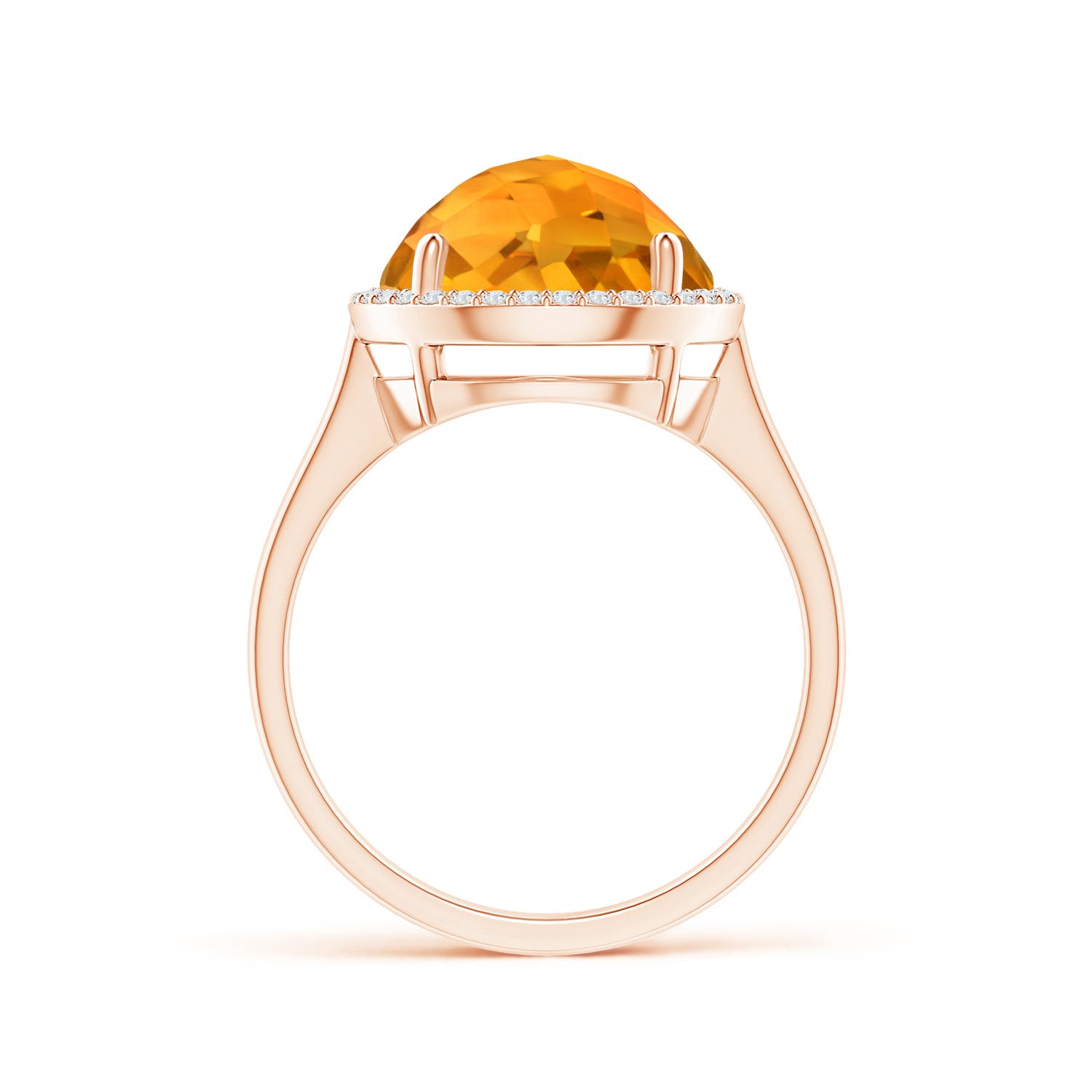 AA - Citrine / 5.02 CT / 14 KT Rose Gold