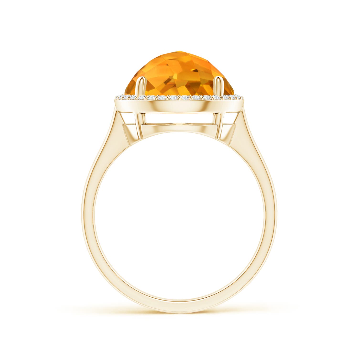 AA - Citrine / 5.02 CT / 14 KT Yellow Gold