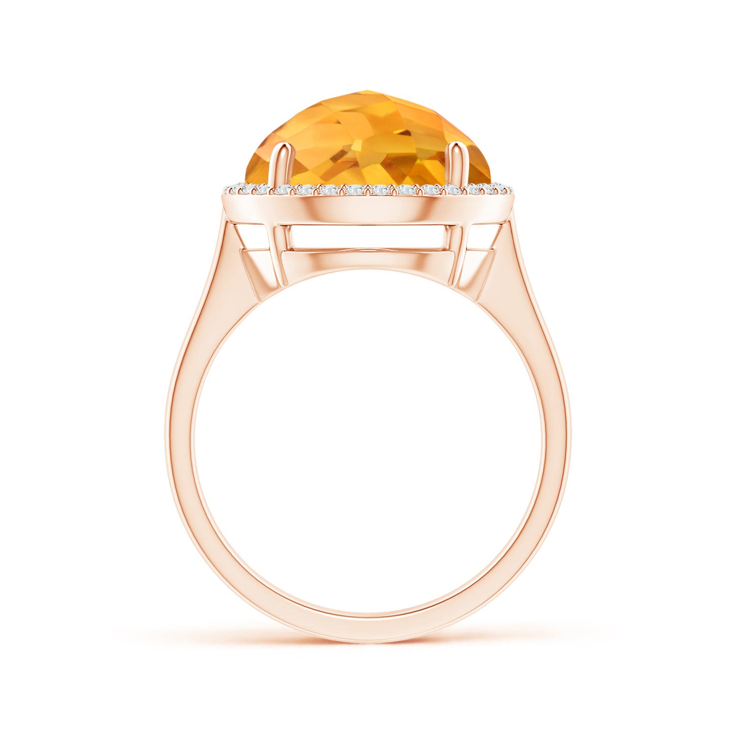 A - Citrine / 5.7 CT / 14 KT Rose Gold