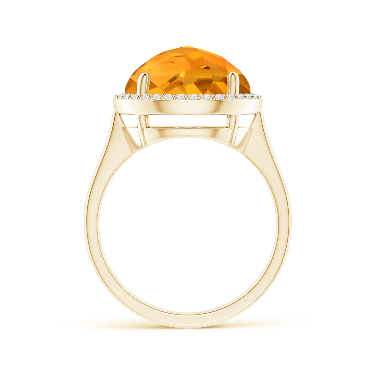 AA - Citrine / 5.7 CT / 14 KT Yellow Gold