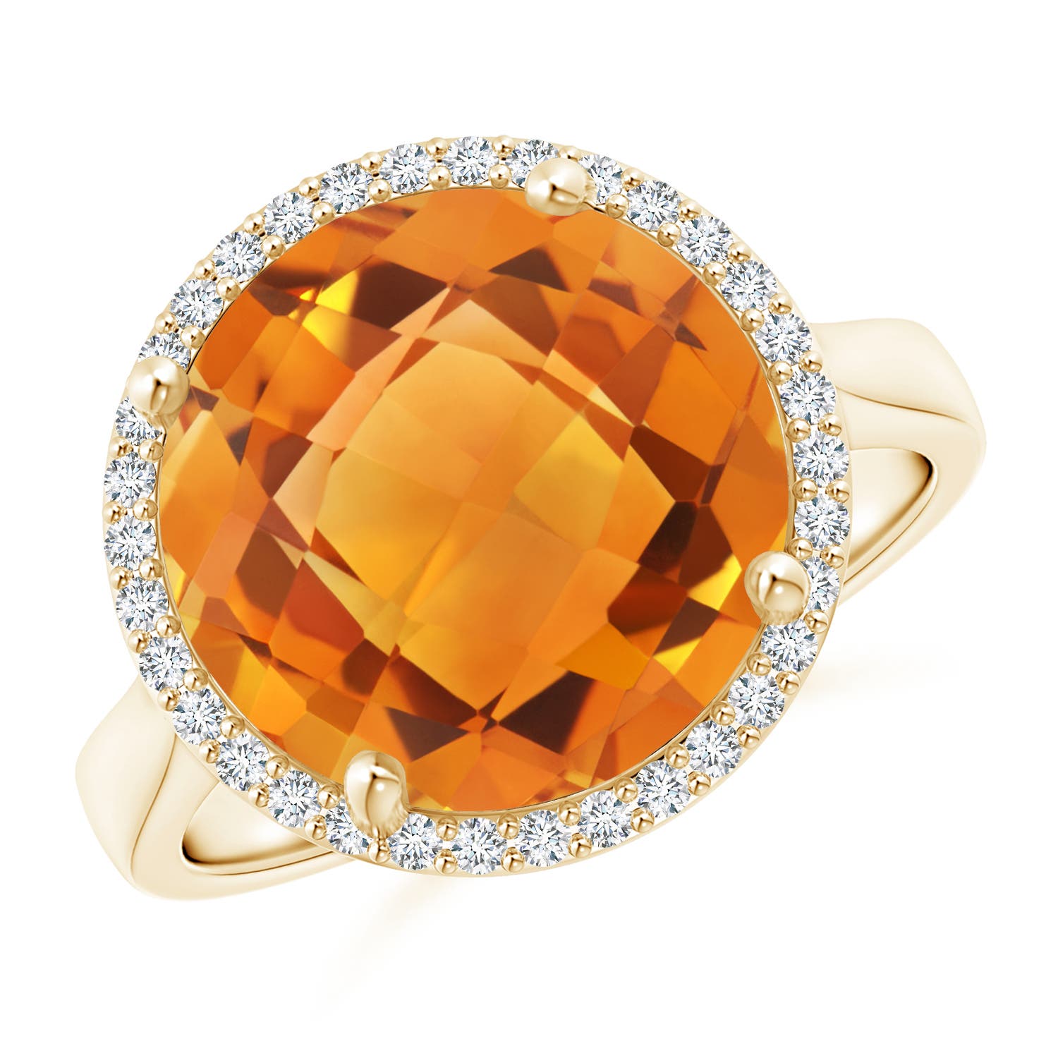 AAA - Citrine / 5.7 CT / 14 KT Yellow Gold