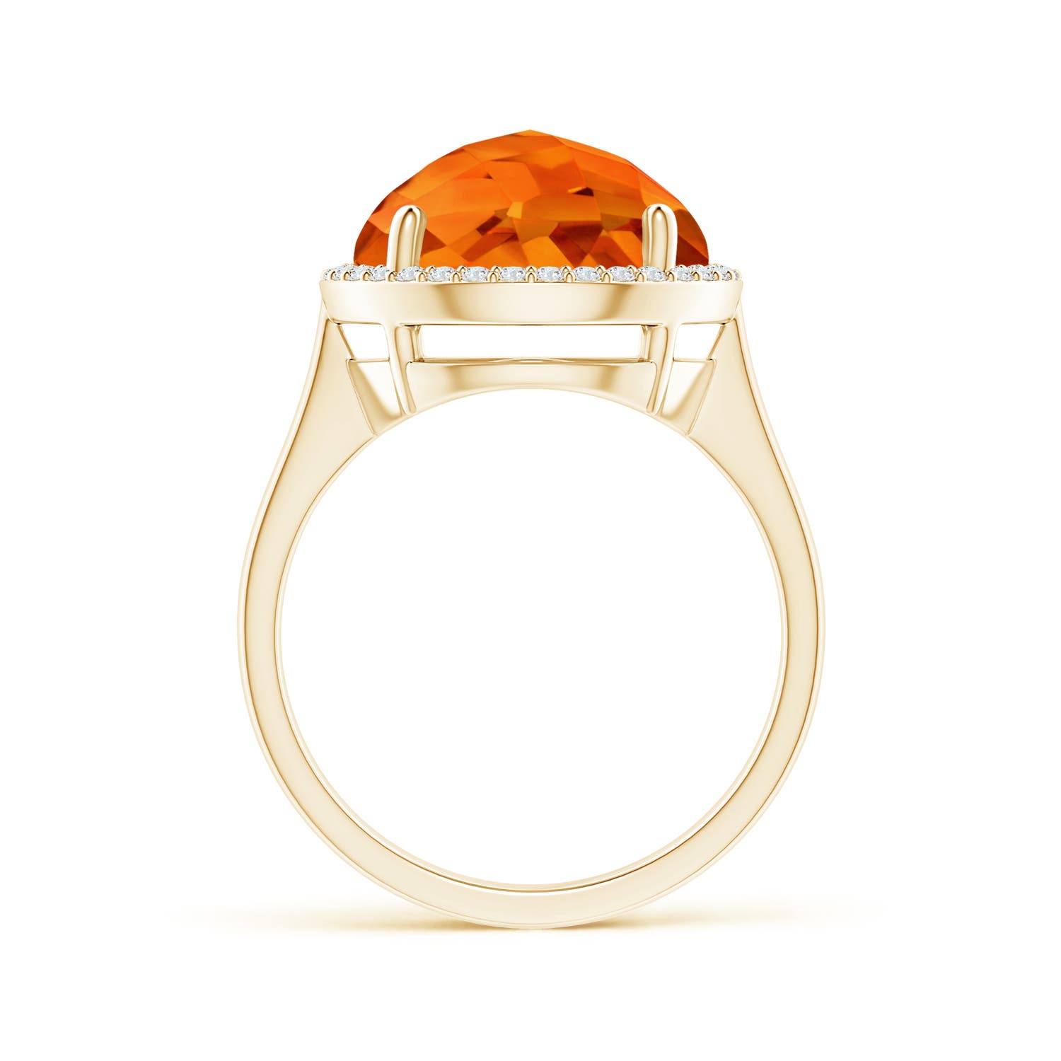 AAAA - Citrine / 5.7 CT / 14 KT Yellow Gold