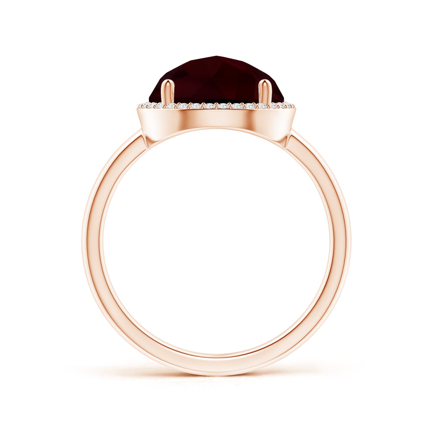 A - Garnet / 4.99 CT / 14 KT Rose Gold