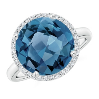 Round A London Blue Topaz