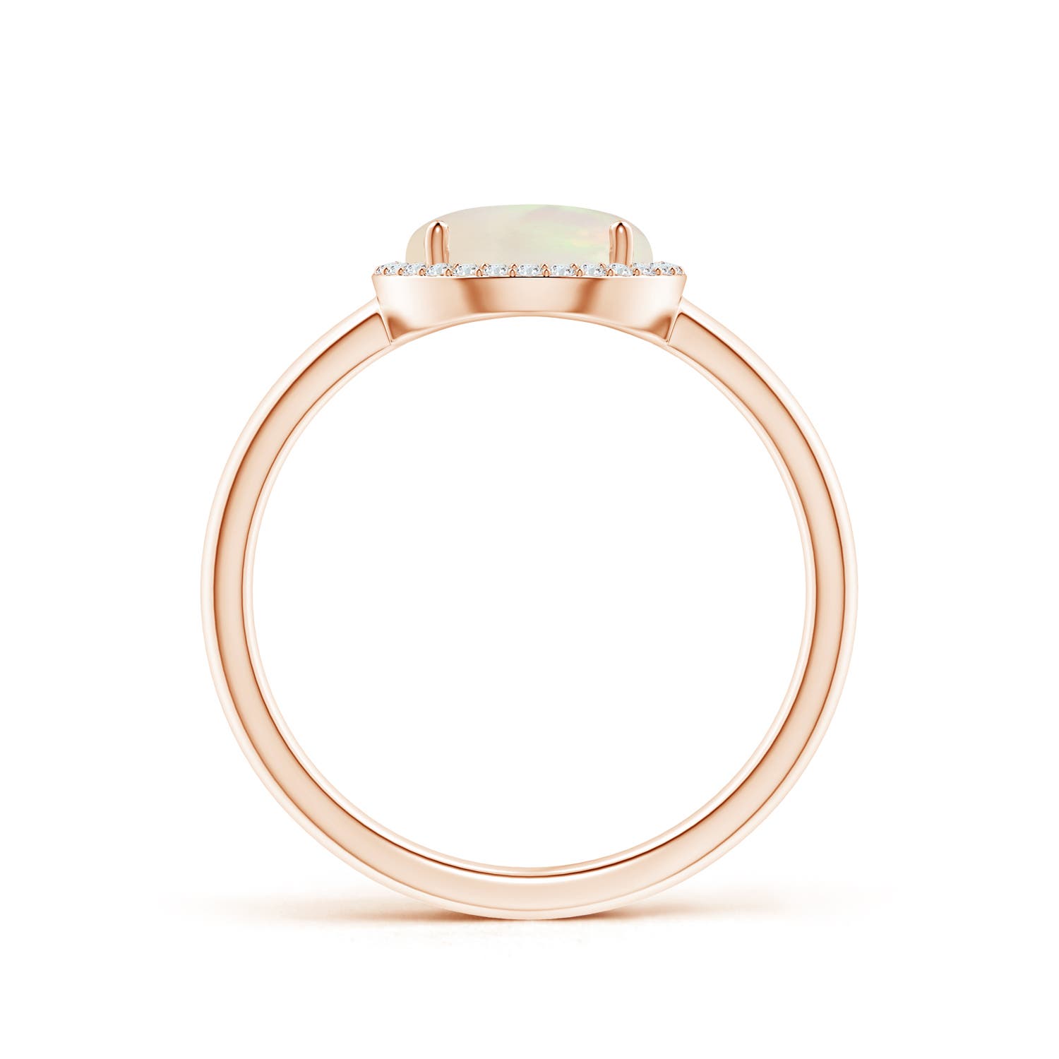 A - Opal / 1.23 CT / 14 KT Rose Gold