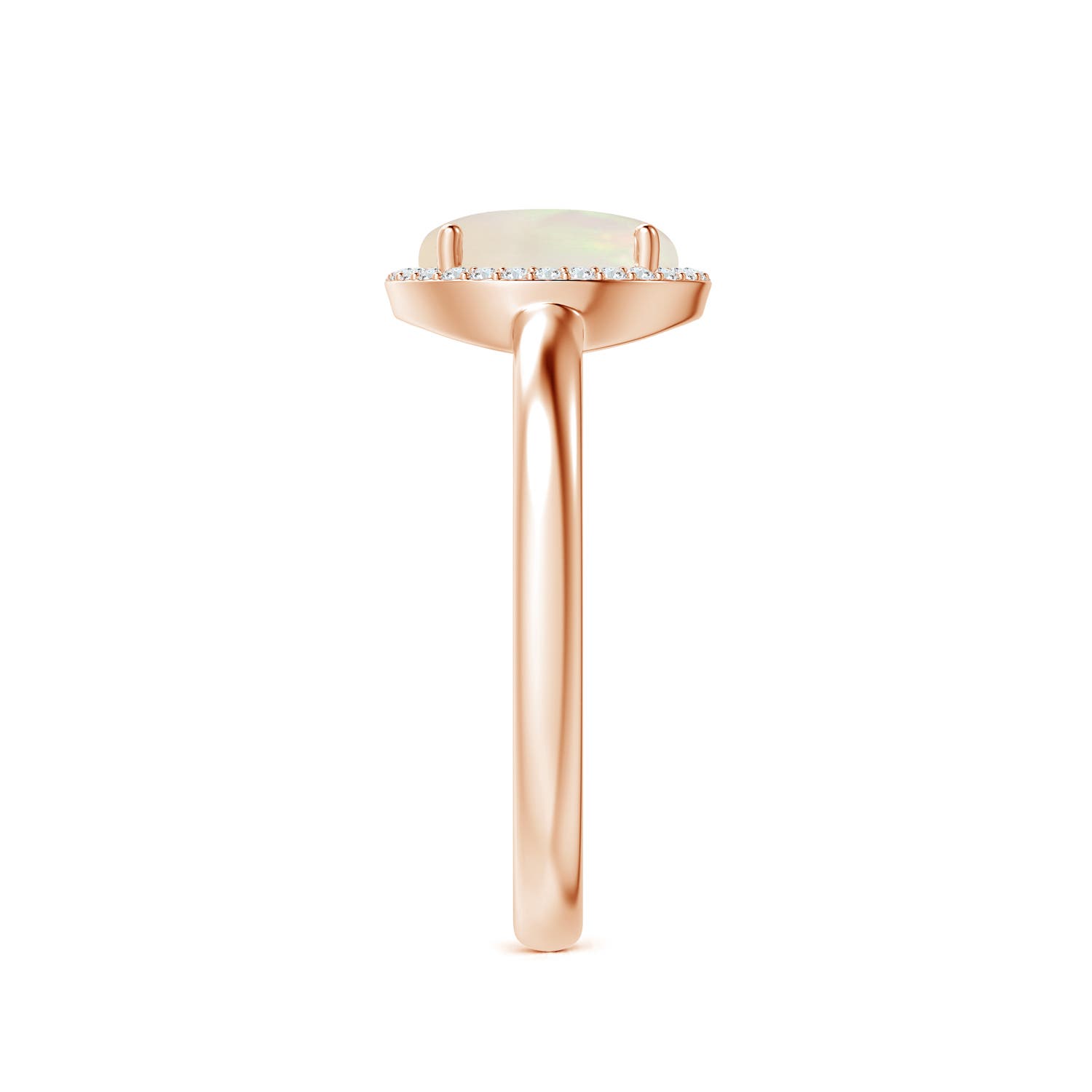 A - Opal / 1.23 CT / 14 KT Rose Gold