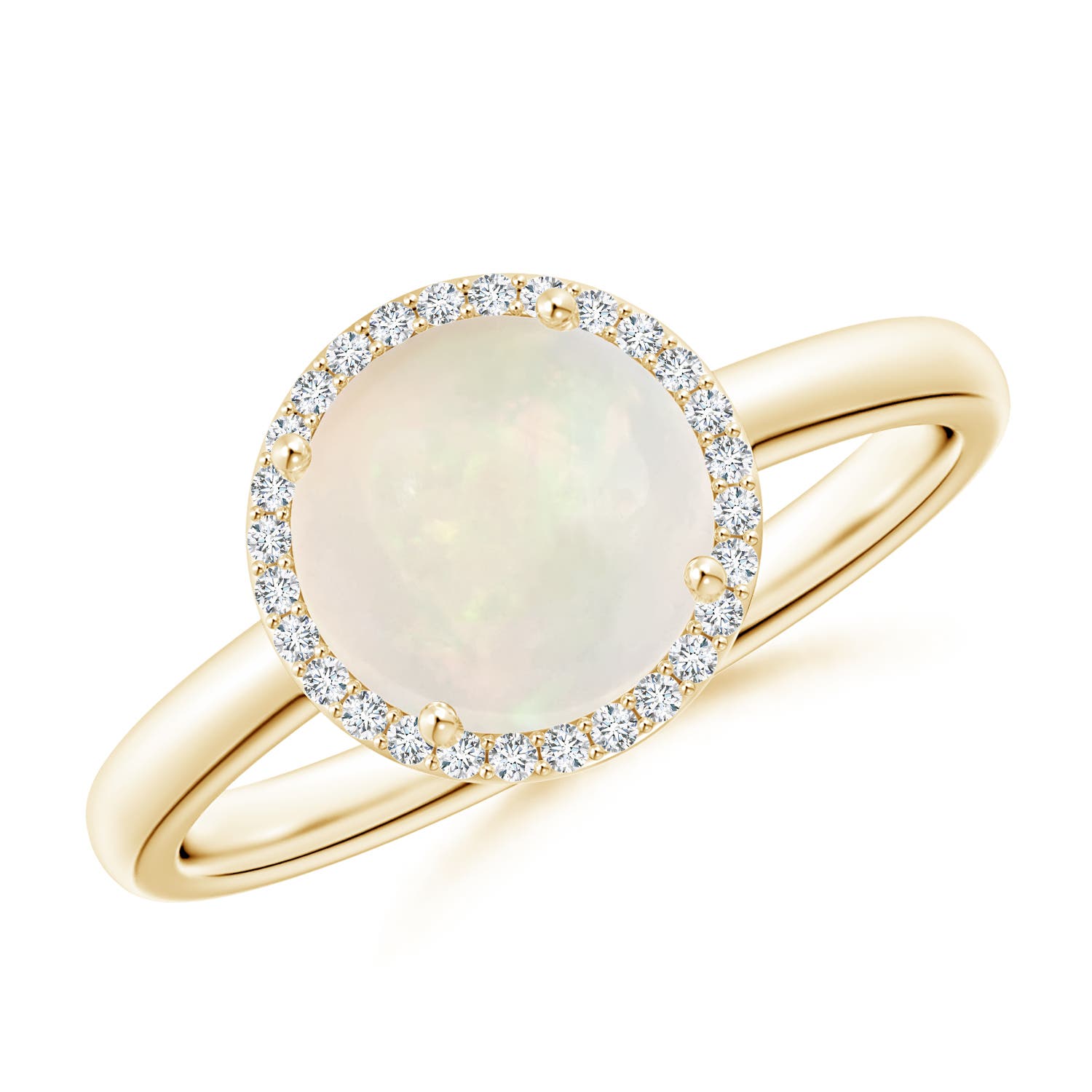 A - Opal / 1.23 CT / 14 KT Yellow Gold