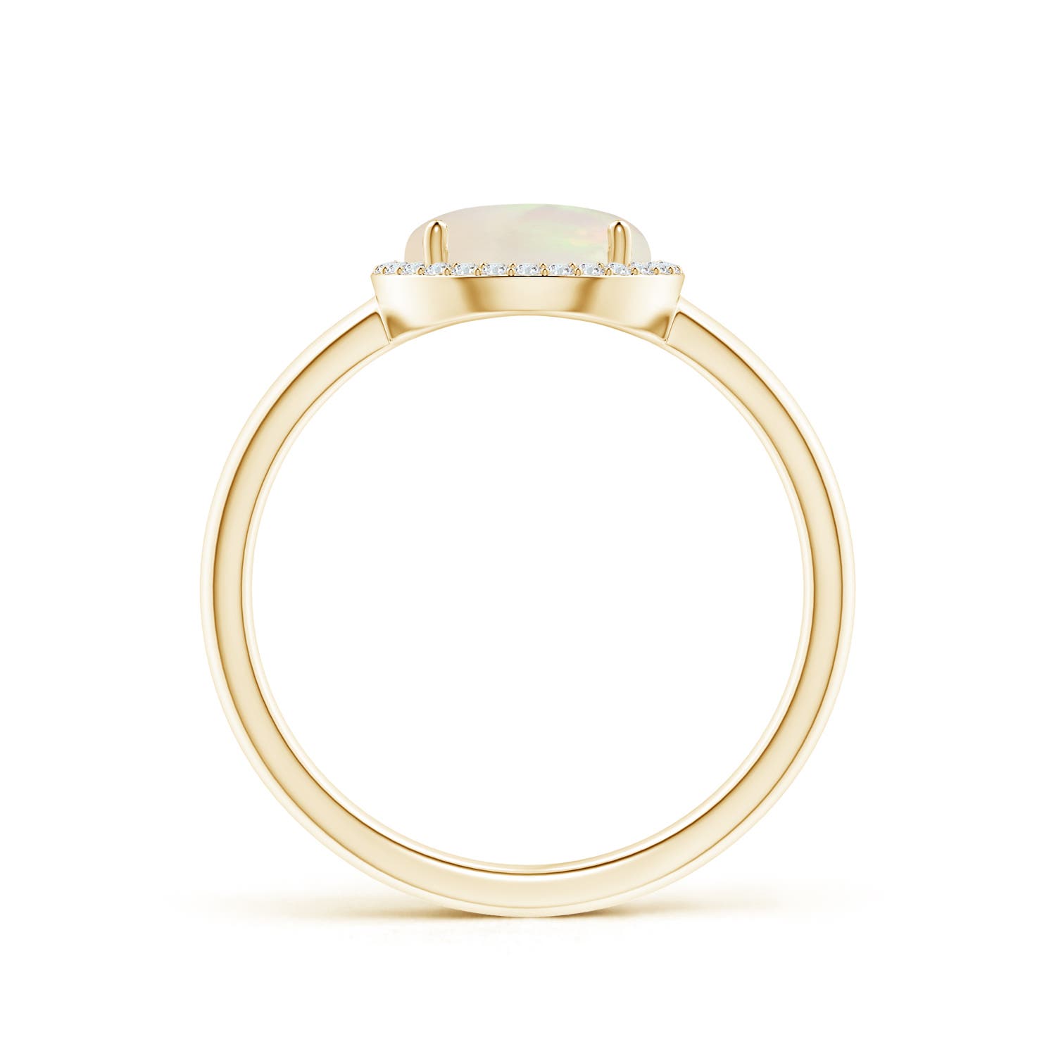 A - Opal / 1.23 CT / 14 KT Yellow Gold