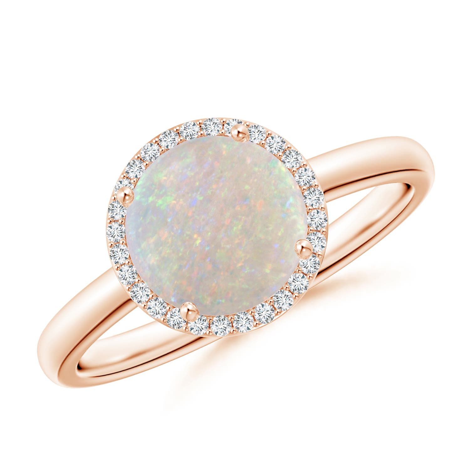 AA - Opal / 1.23 CT / 14 KT Rose Gold