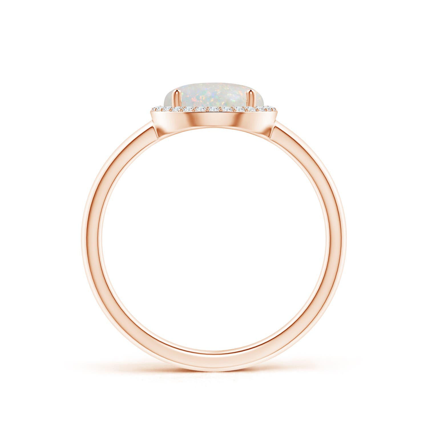 AA - Opal / 1.23 CT / 14 KT Rose Gold