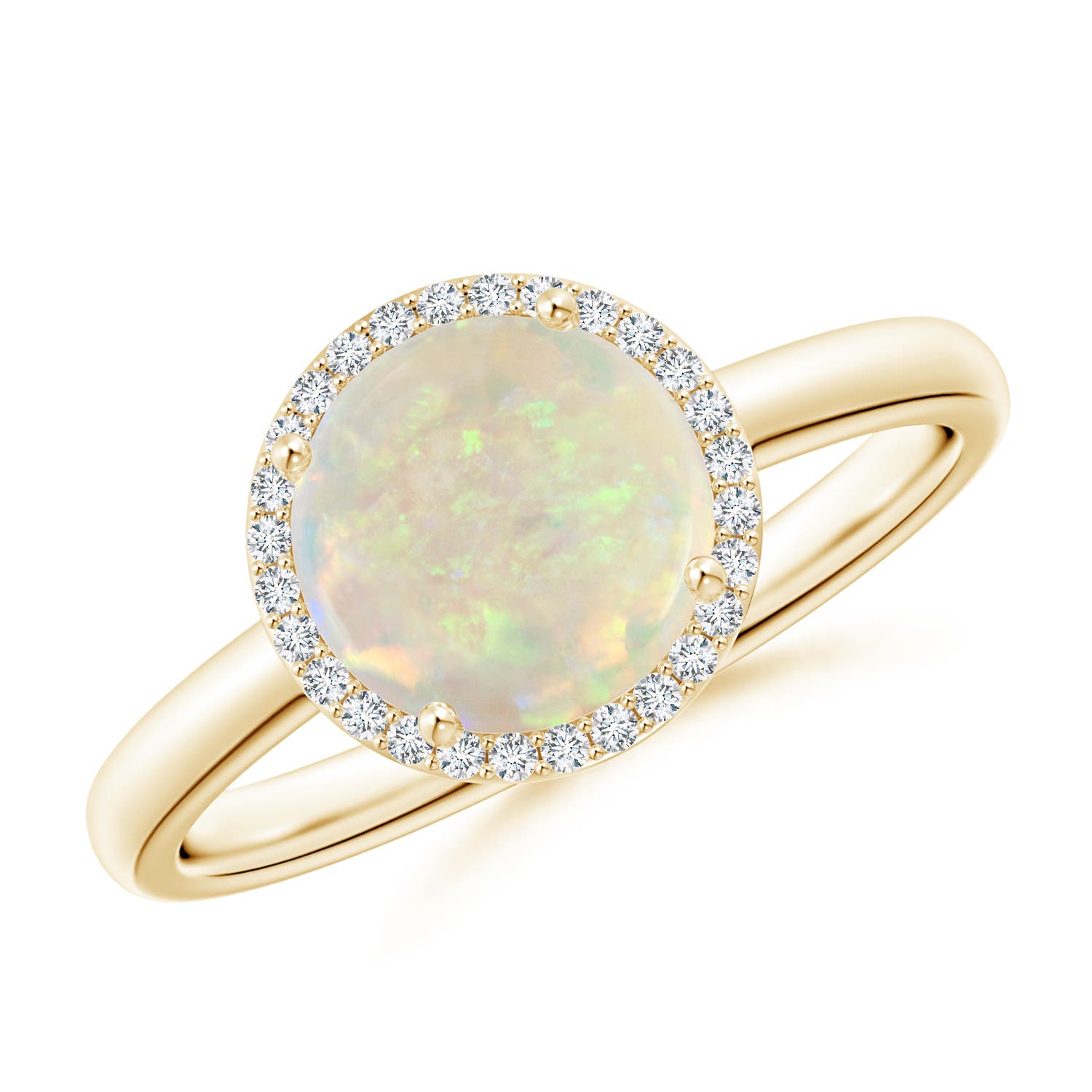 AAA - Opal / 1.23 CT / 14 KT Yellow Gold