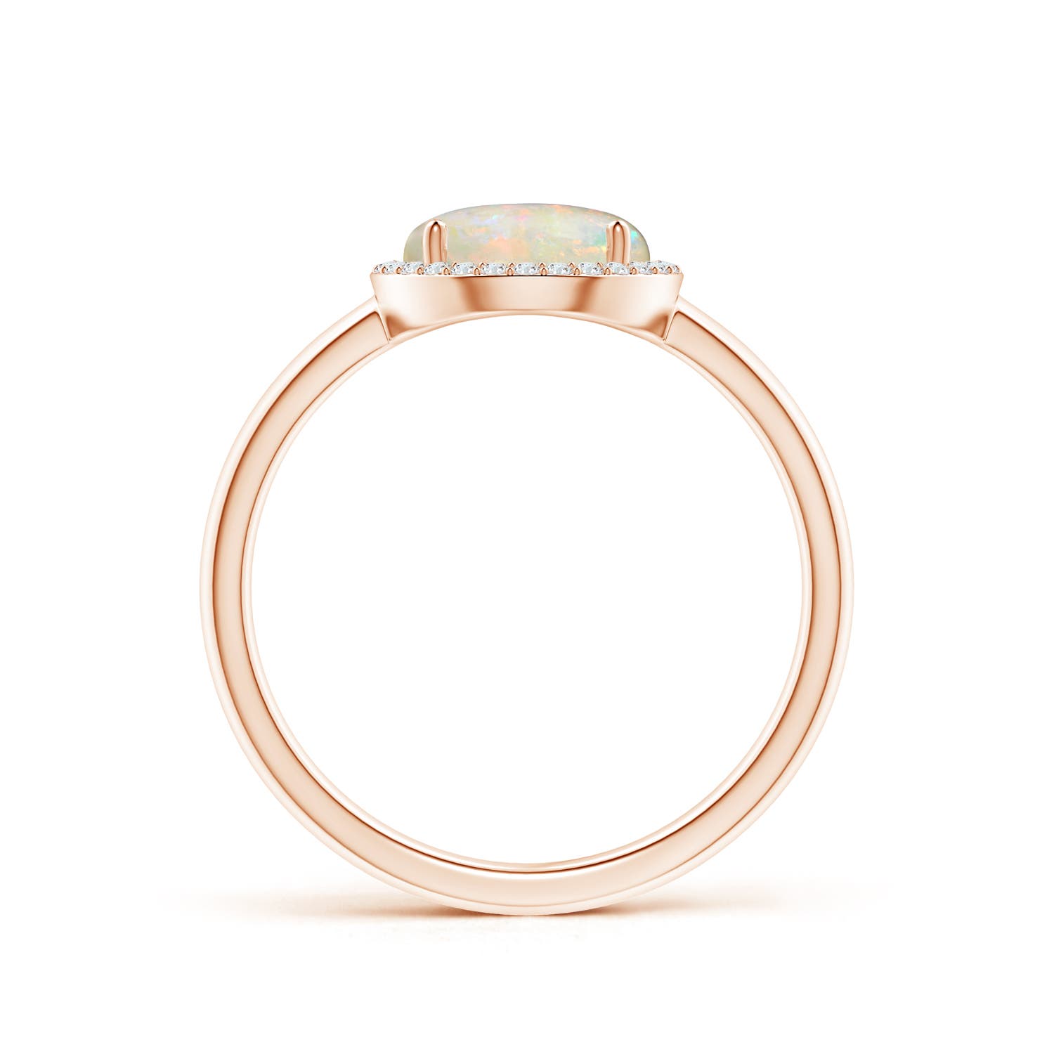 AAAA - Opal / 1.23 CT / 14 KT Rose Gold