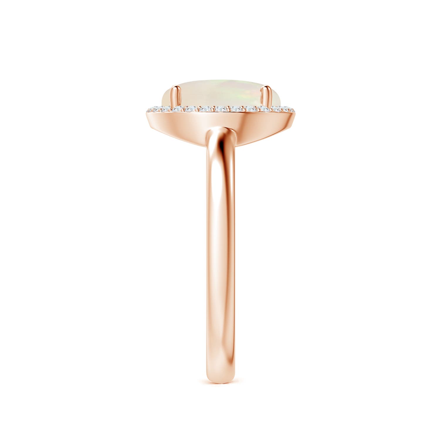 A - Opal / 1.64 CT / 14 KT Rose Gold