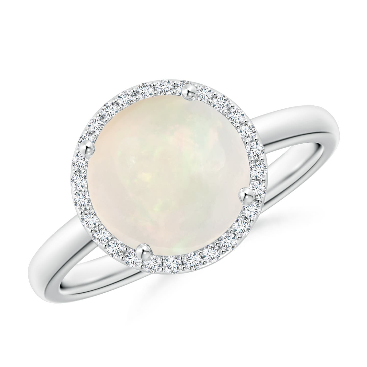 A - Opal / 1.64 CT / 14 KT White Gold