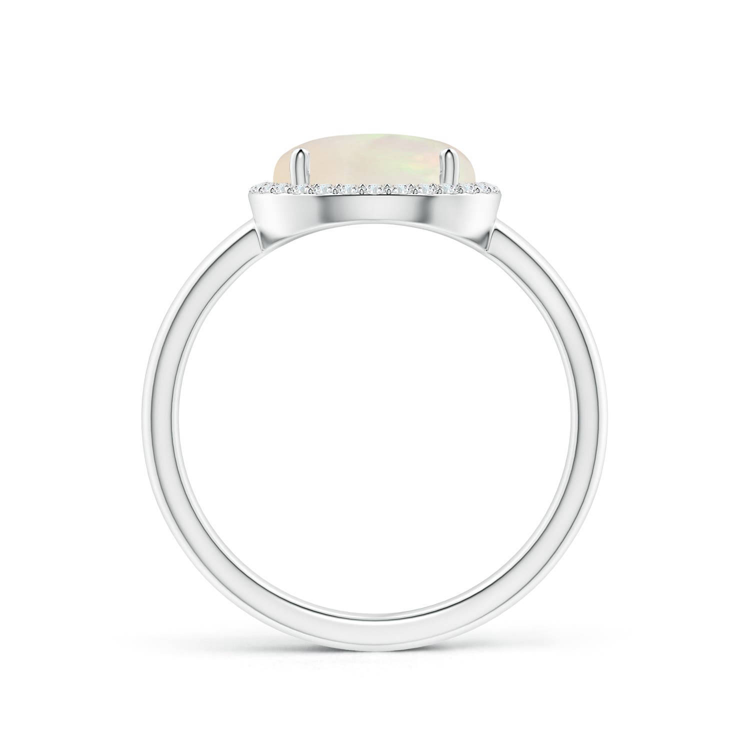 A - Opal / 1.64 CT / 14 KT White Gold