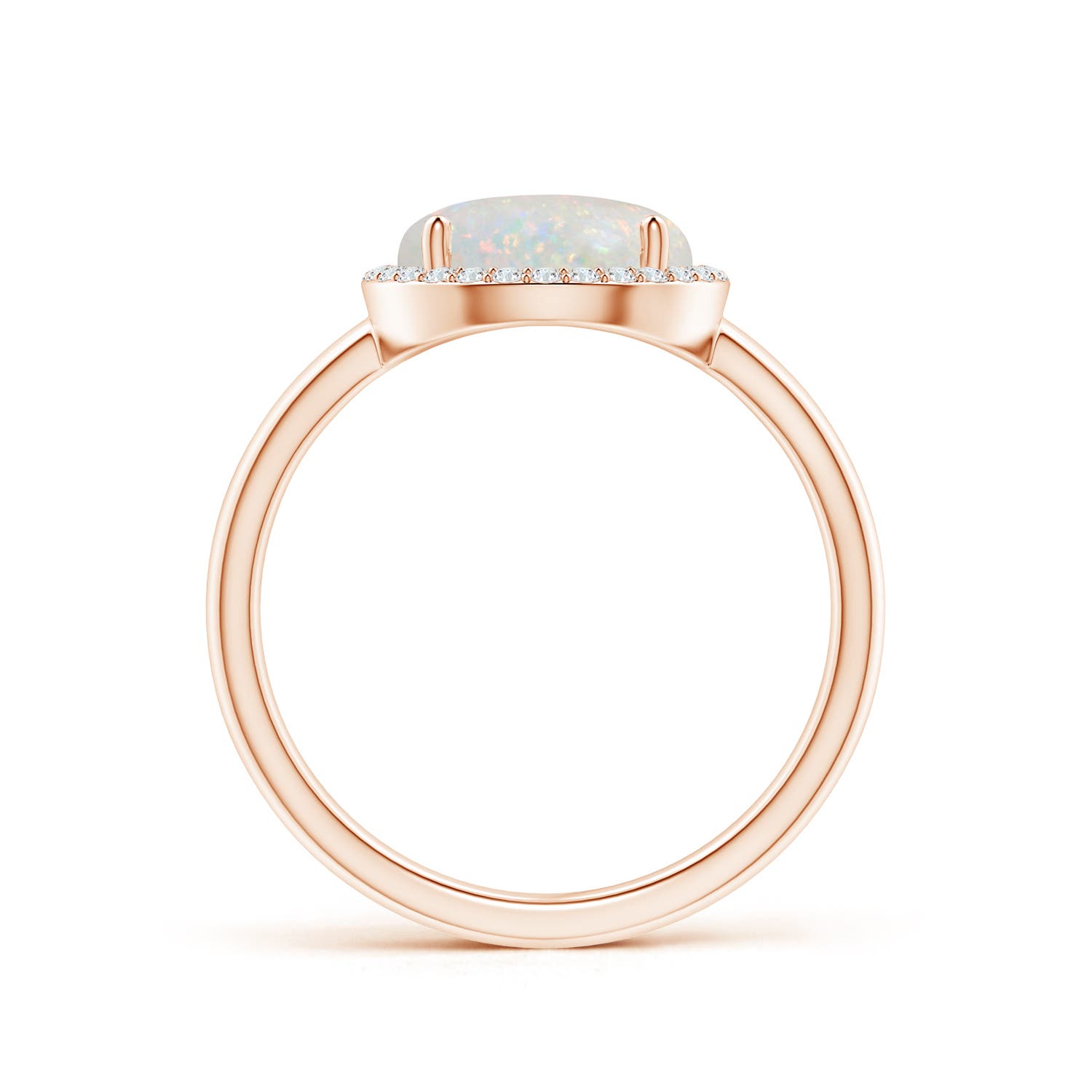 AA - Opal / 1.64 CT / 14 KT Rose Gold