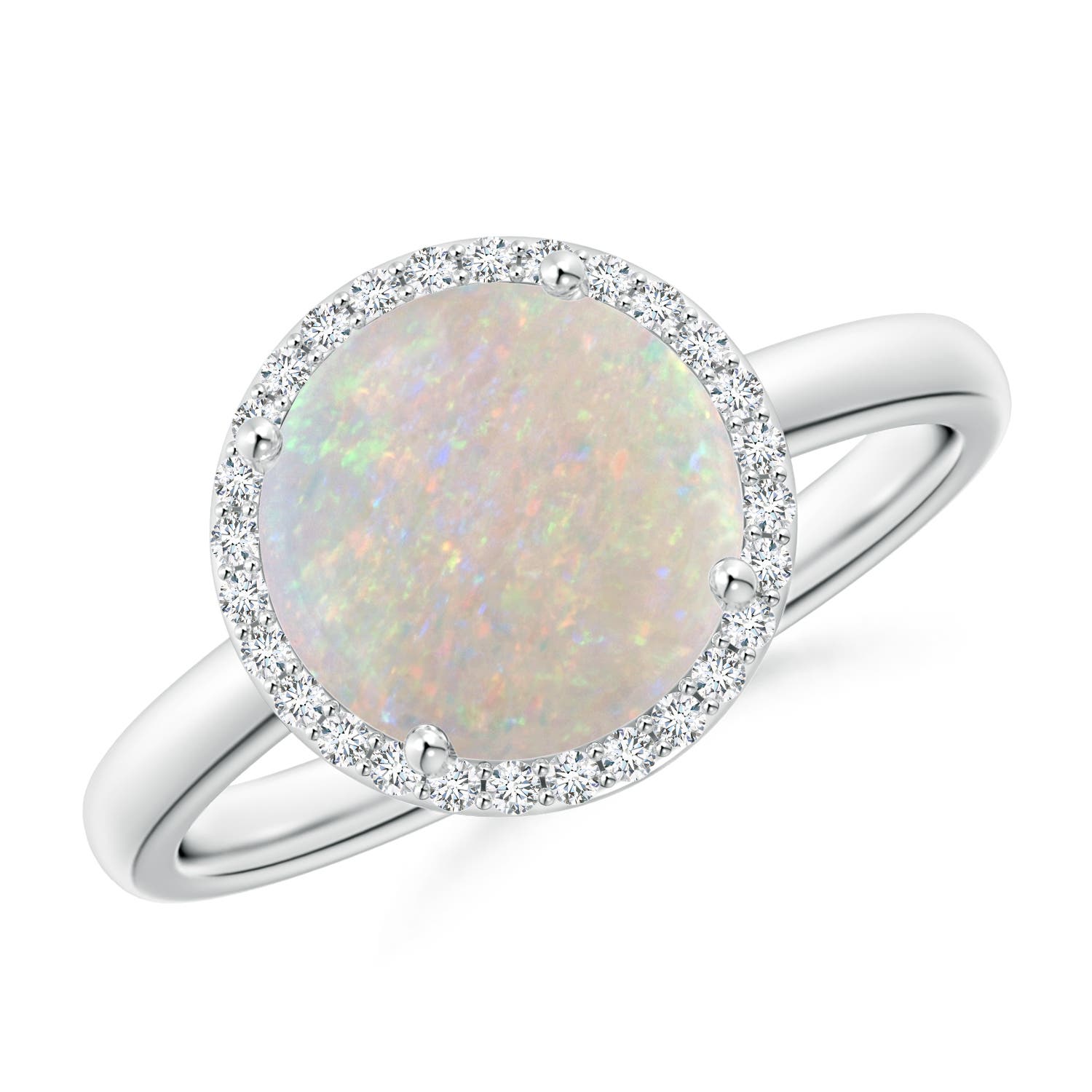 AA - Opal / 1.64 CT / 14 KT White Gold