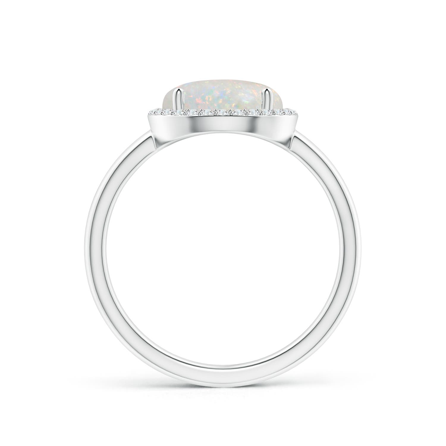 AA - Opal / 1.64 CT / 14 KT White Gold