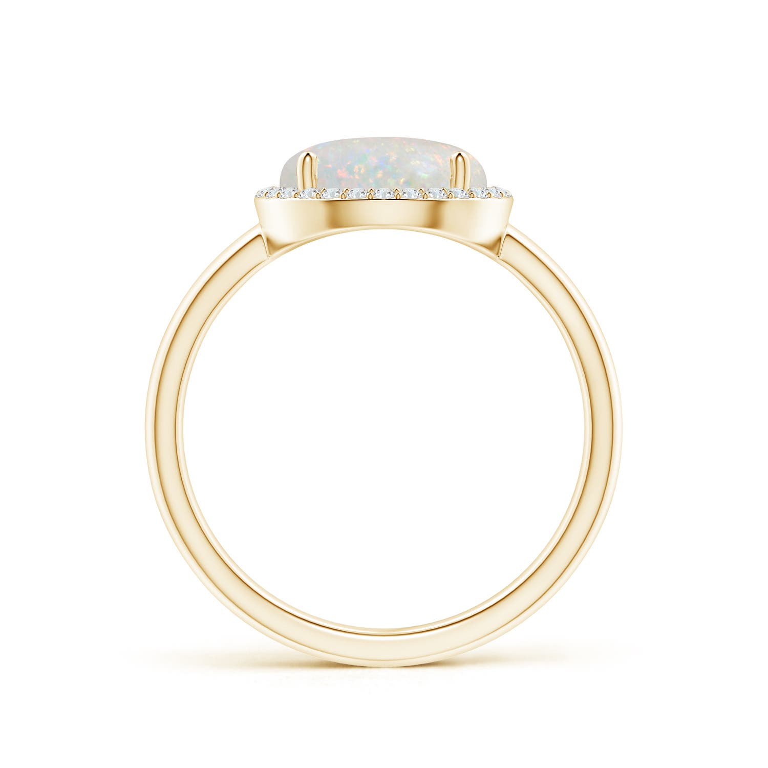 AA - Opal / 1.64 CT / 14 KT Yellow Gold