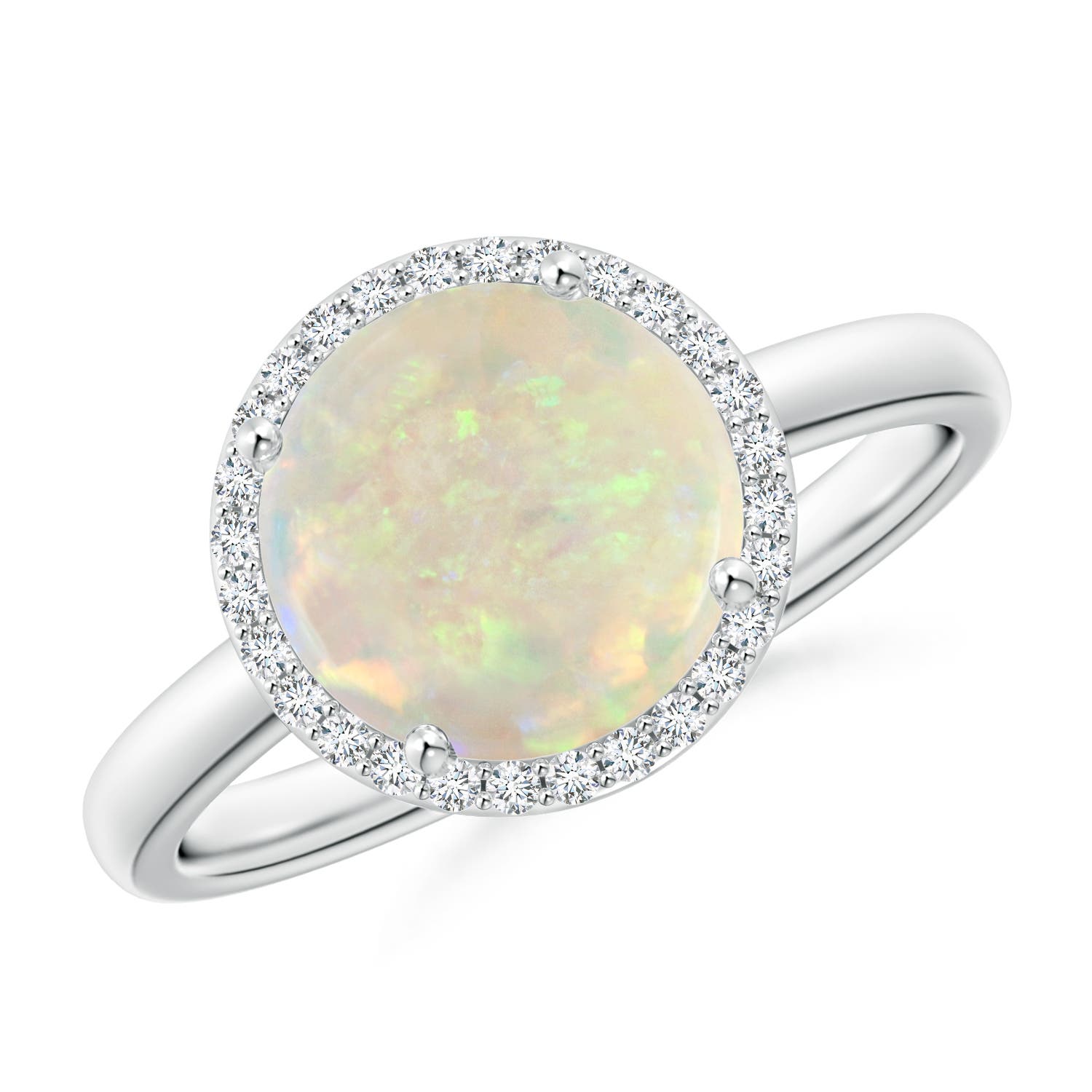 AAA - Opal / 1.64 CT / 14 KT White Gold