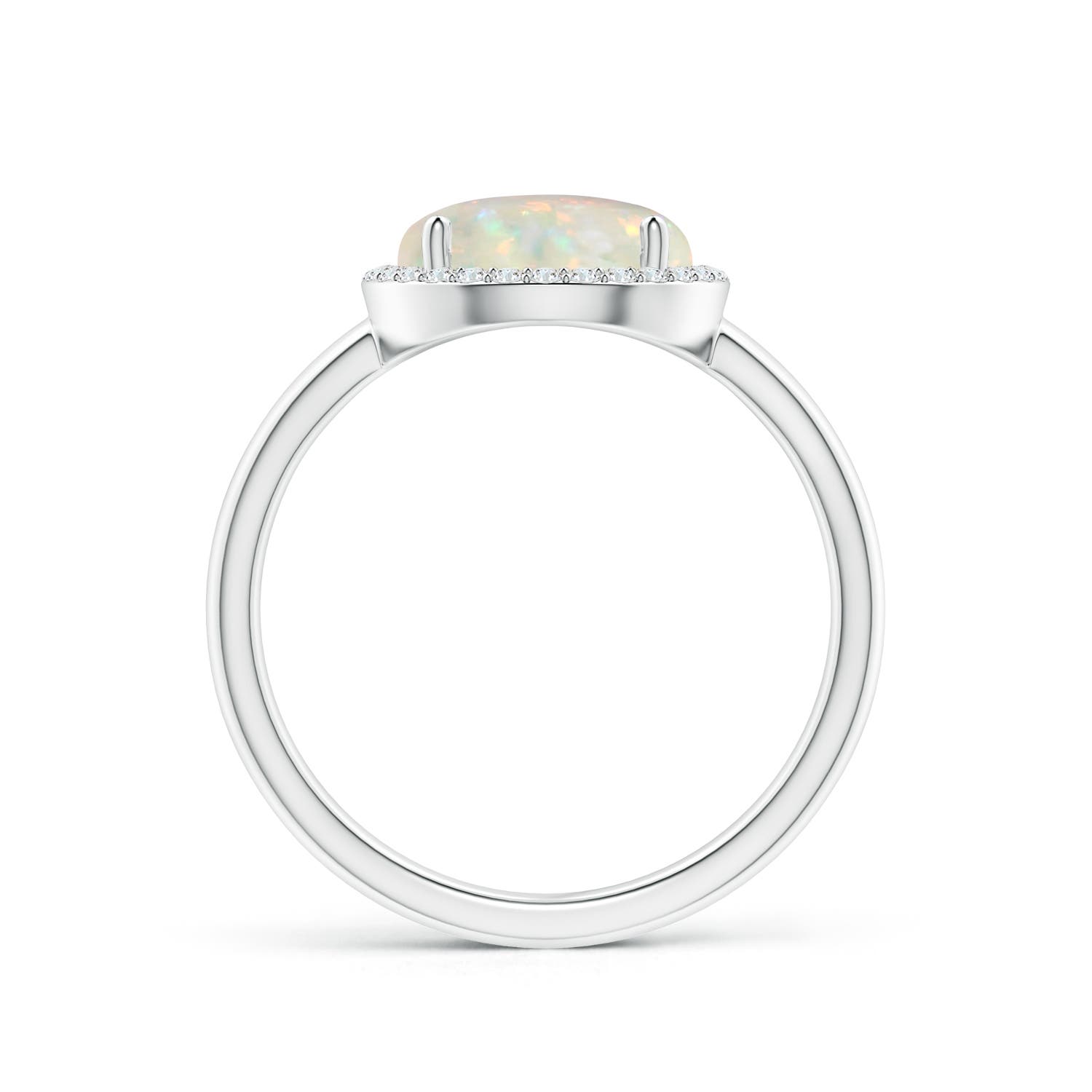 AAA - Opal / 1.64 CT / 14 KT White Gold