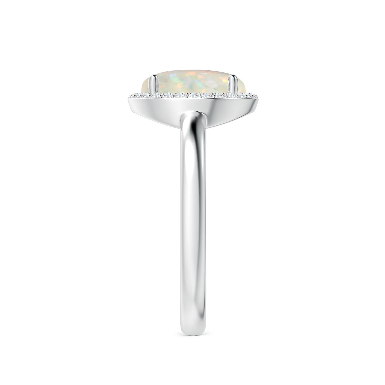 AAA - Opal / 1.64 CT / 14 KT White Gold