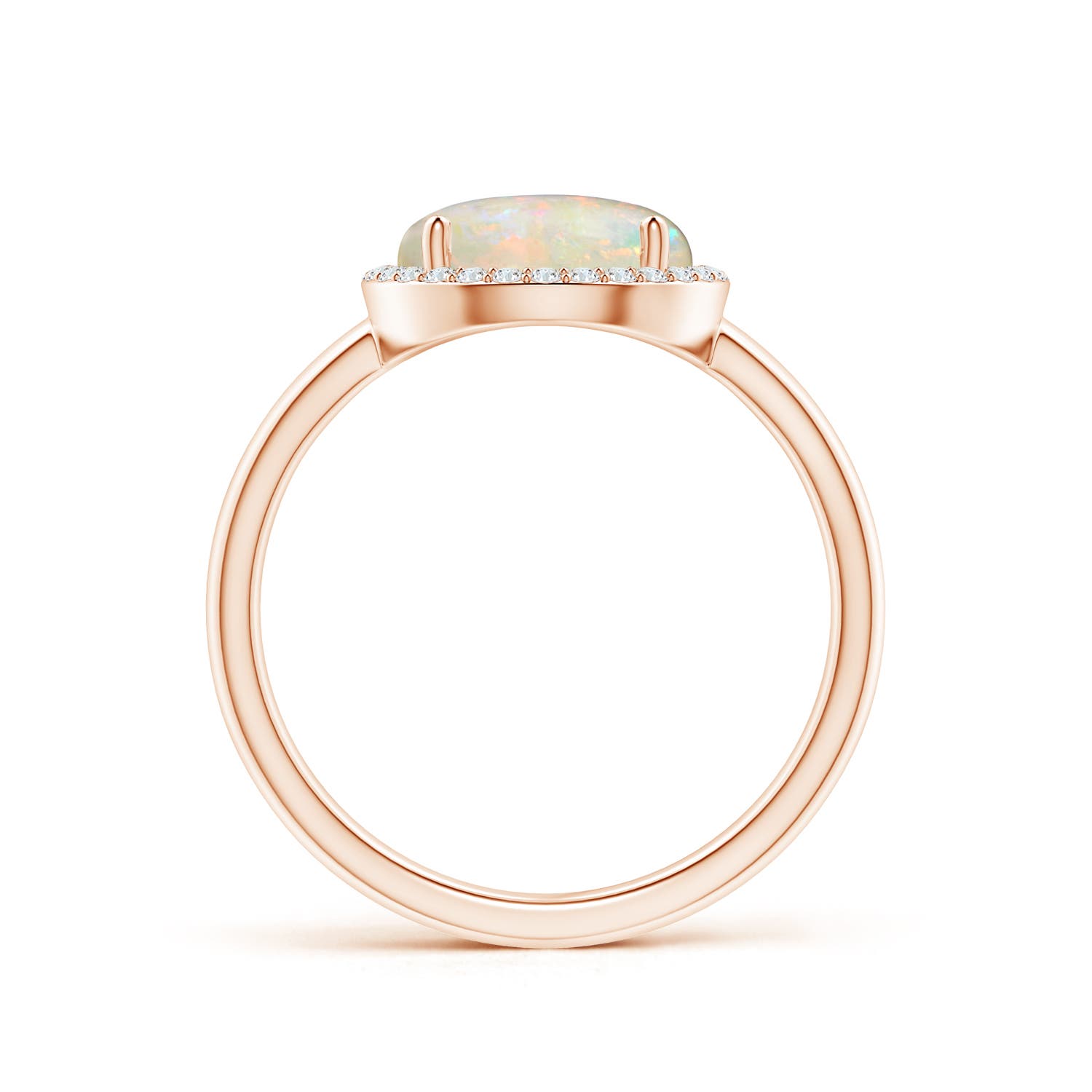 AAAA - Opal / 1.64 CT / 14 KT Rose Gold