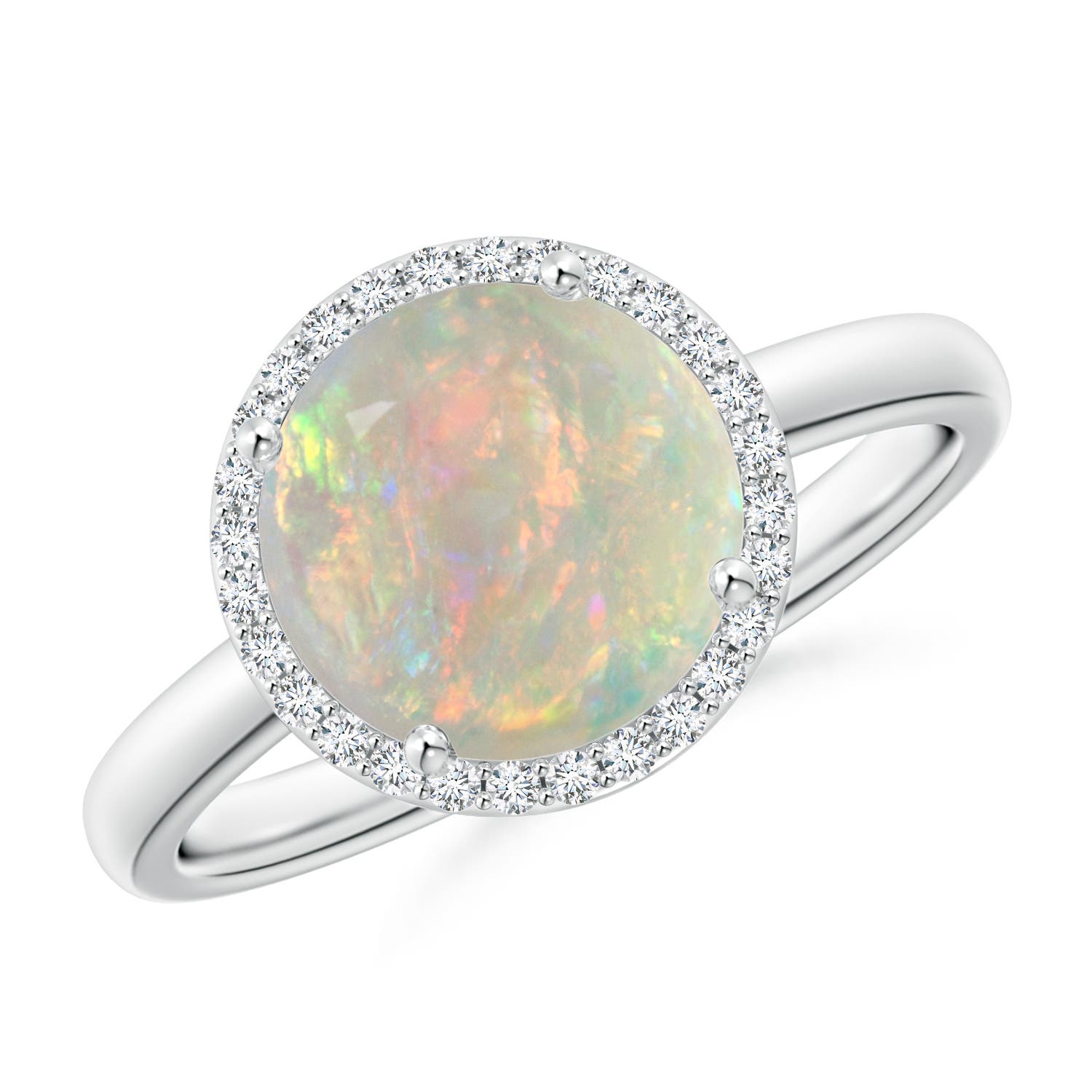 AAAA - Opal / 1.64 CT / 14 KT White Gold