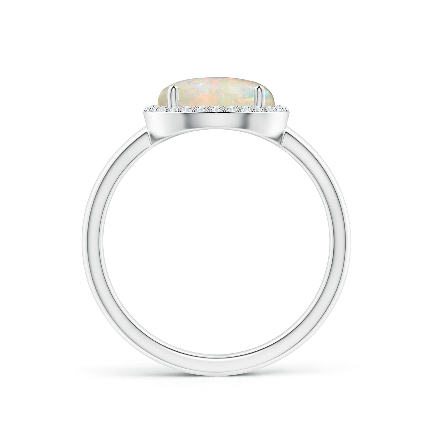 AAAA - Opal / 1.64 CT / 14 KT White Gold