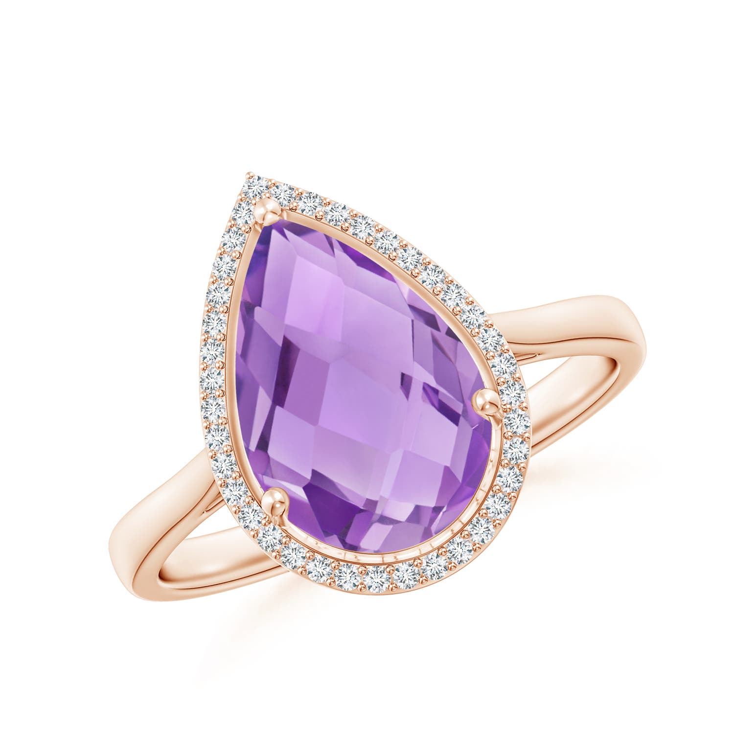 A - Amethyst / 2.79 CT / 14 KT Rose Gold