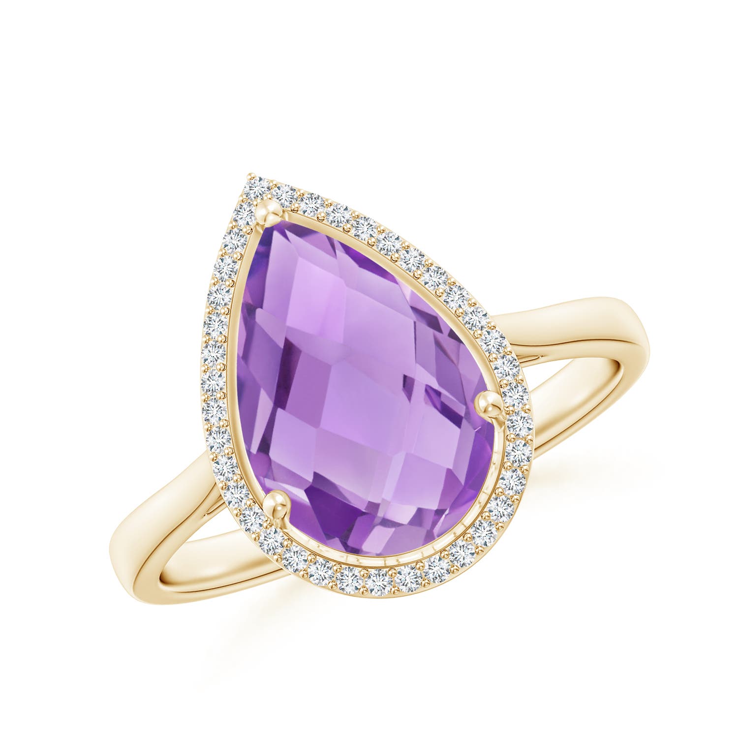 A - Amethyst / 2.79 CT / 14 KT Yellow Gold